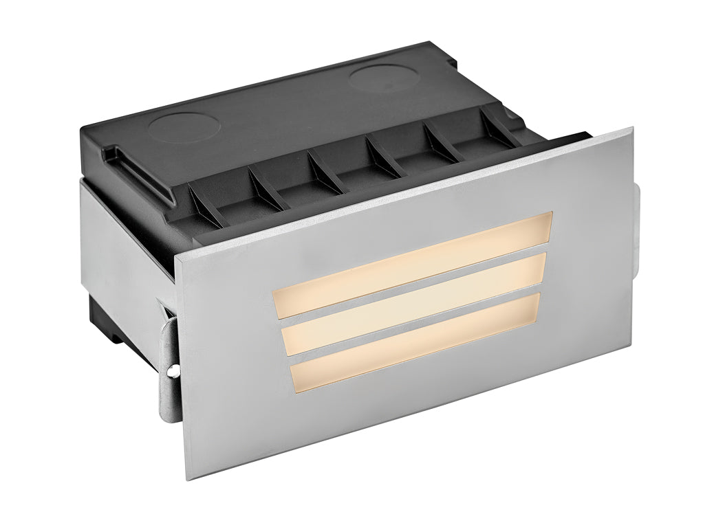 Sparta - Dash 12V LED Small Louvered Brick Light