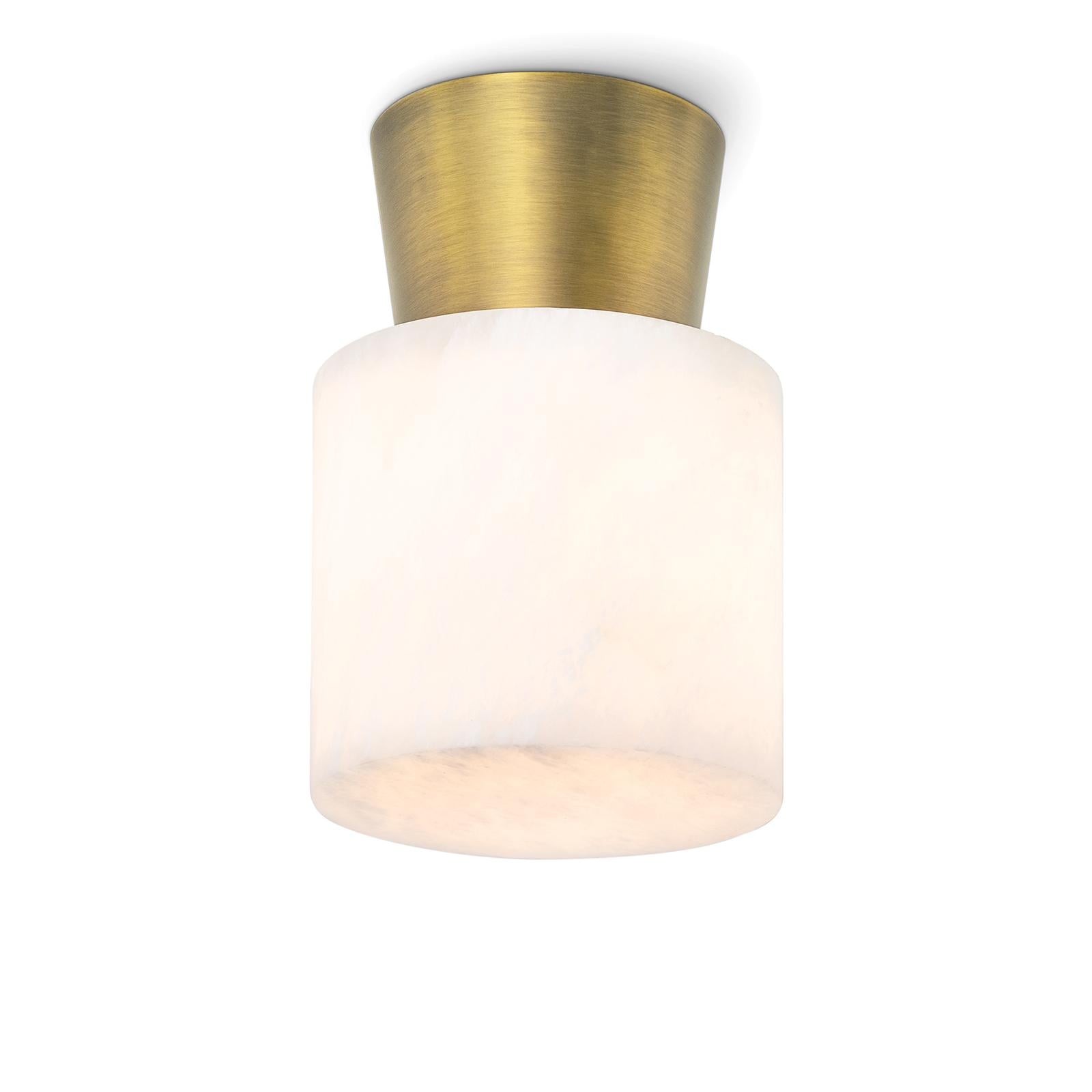 Hazel Alabaster Flush Mount