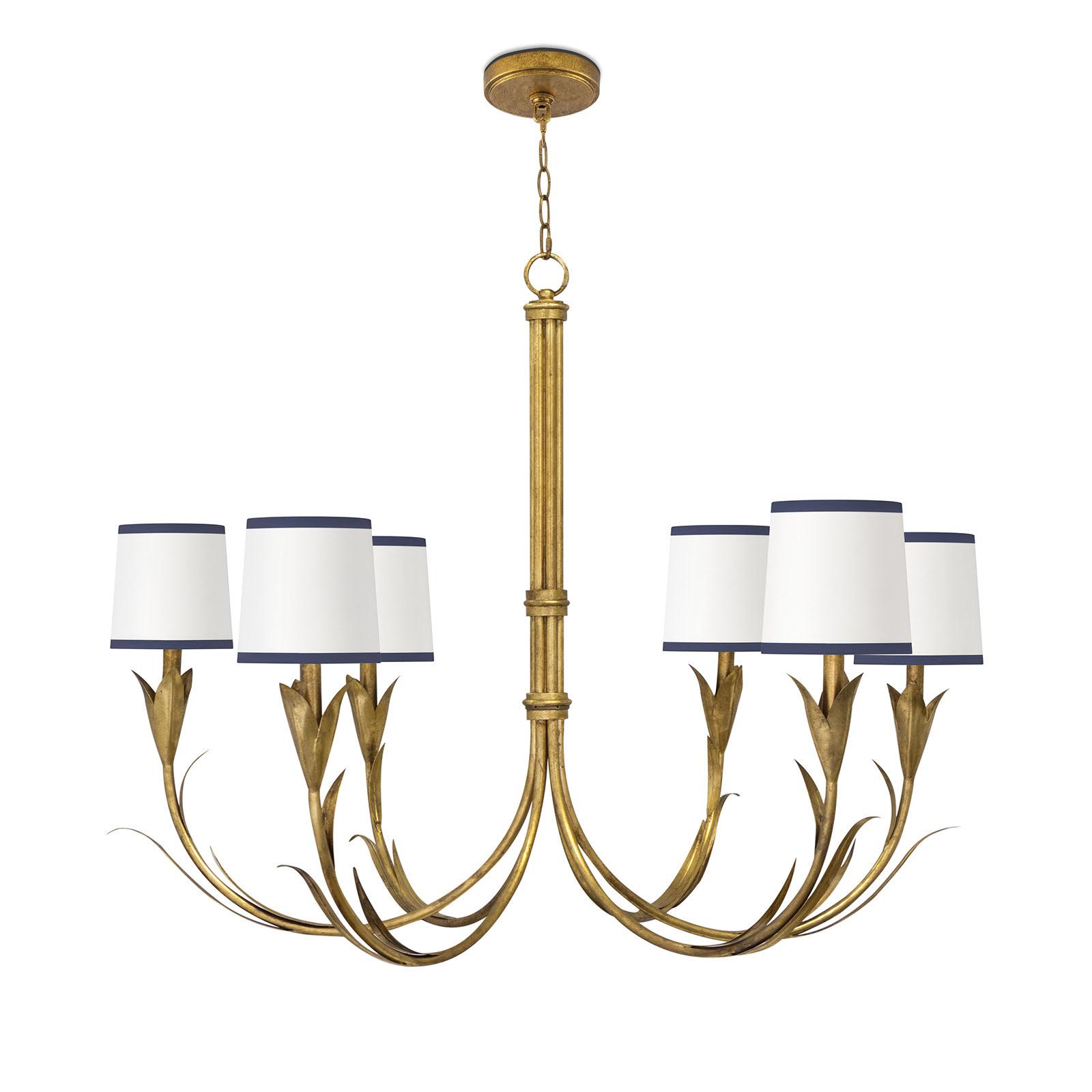 River Reed Chandelier Small