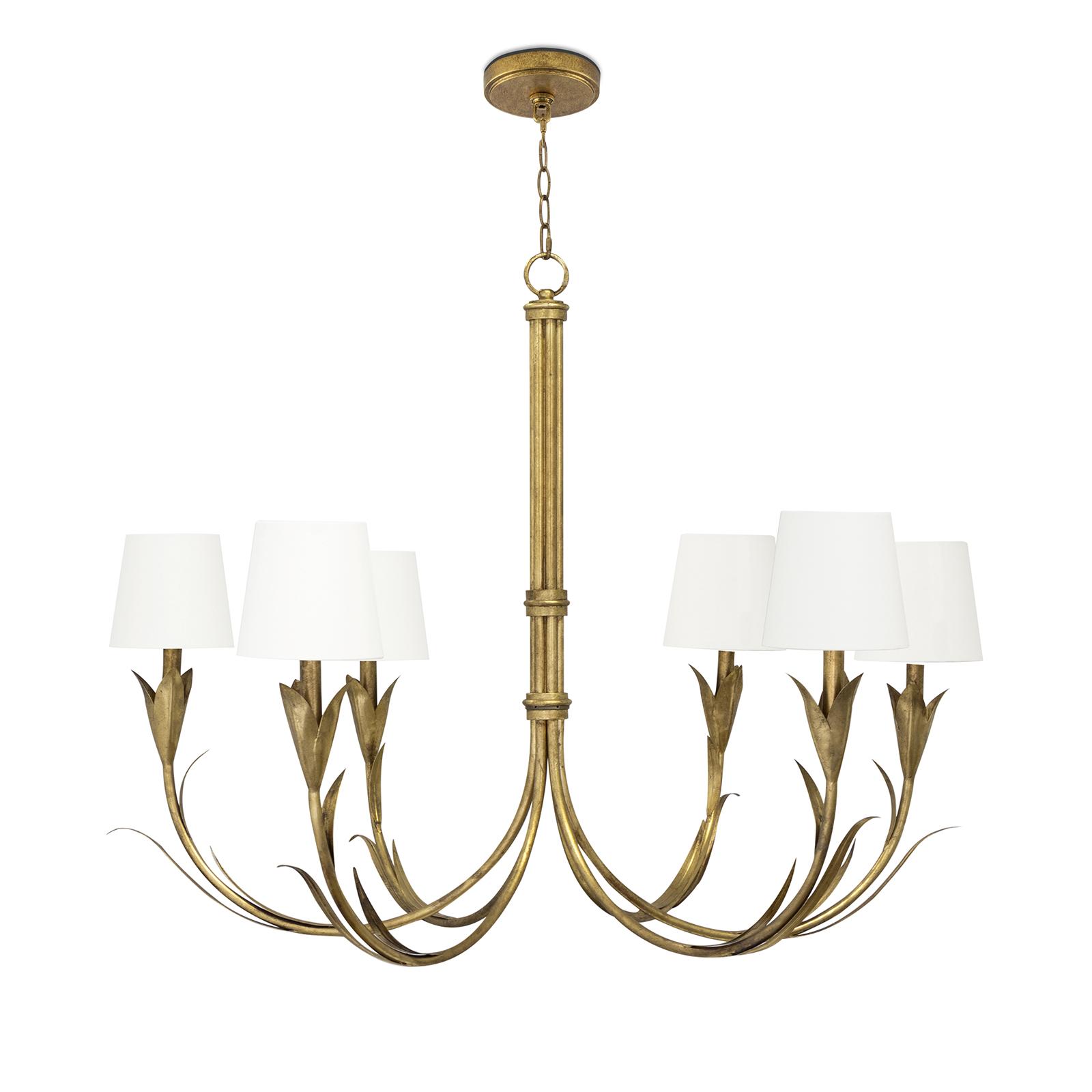 River Reed Chandelier Small