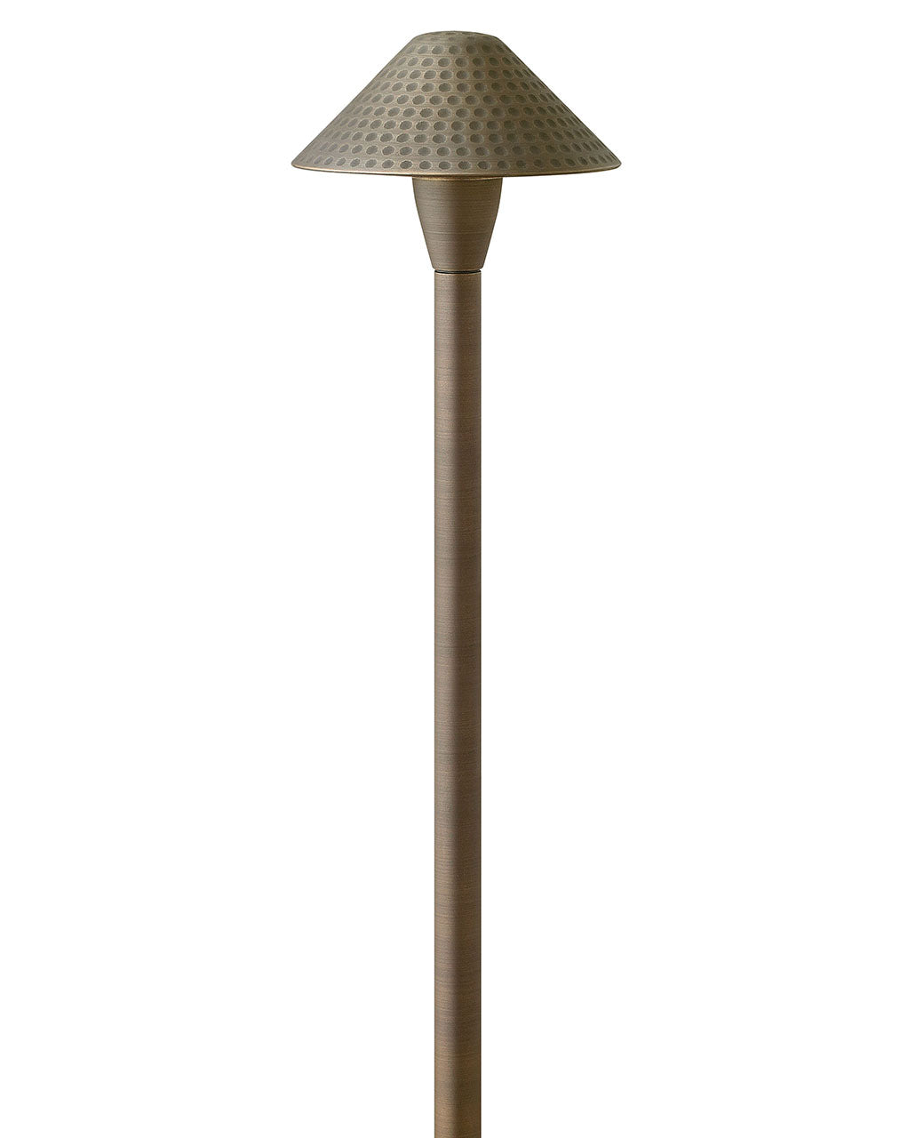 Hardy Island Path Light 12V Large Hammered LED Path Light