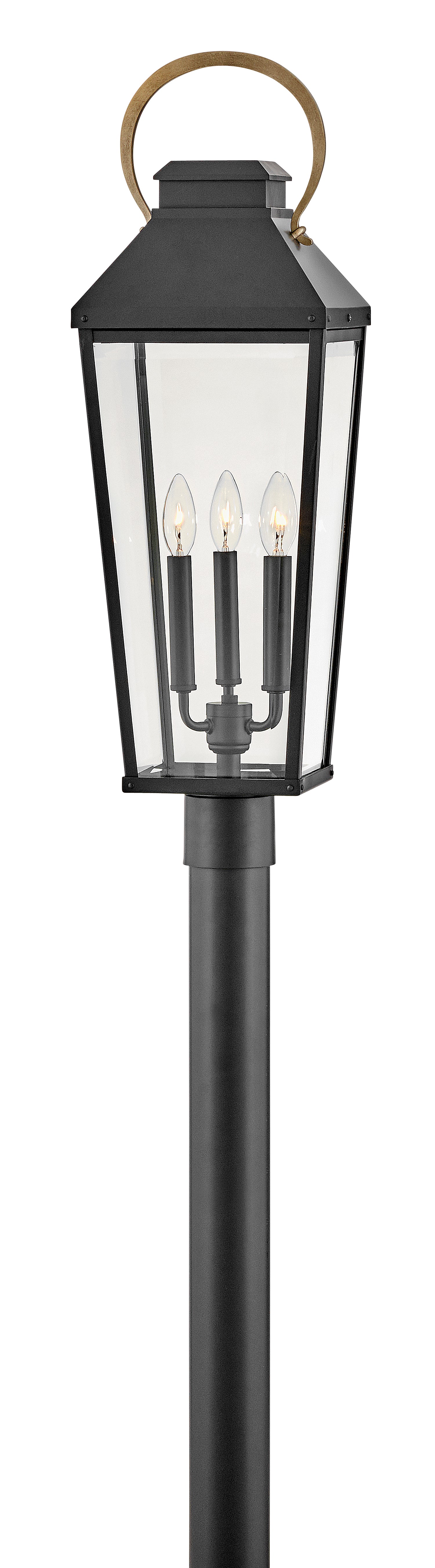 Dawson Large Post Mount Lantern