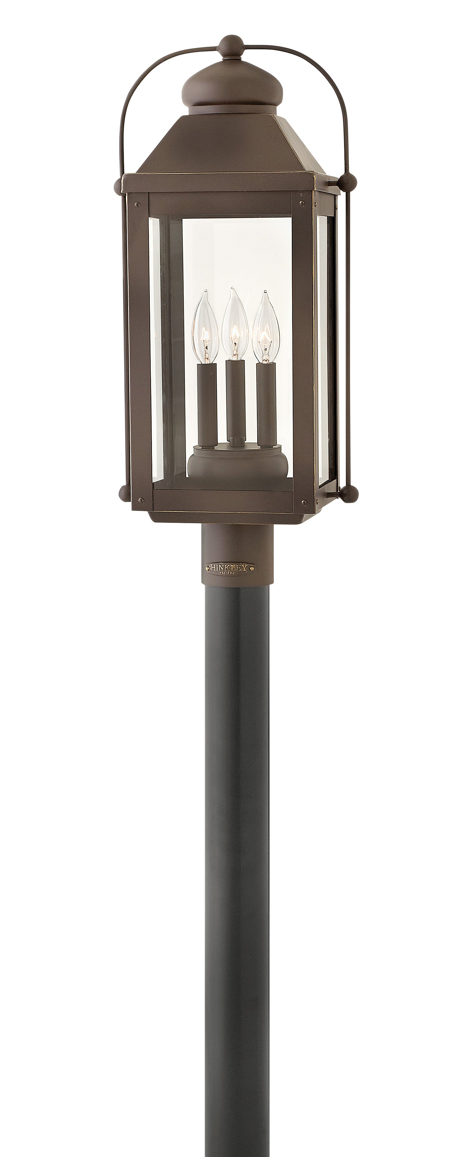 Anchorage Large Post Mount Lantern