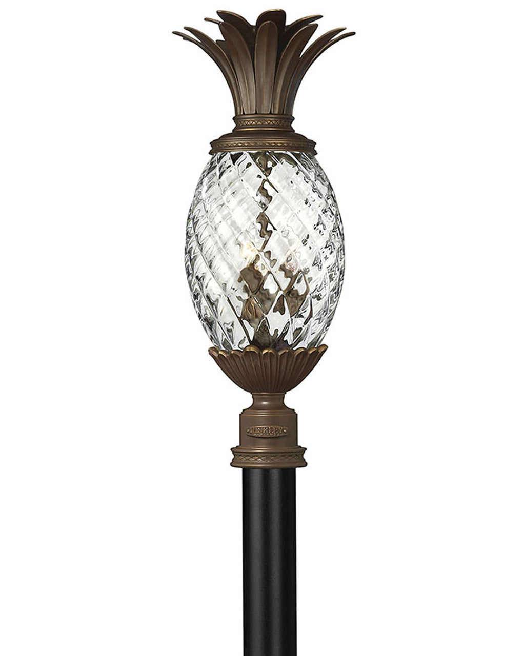 Plantation Large Post Mount Lantern