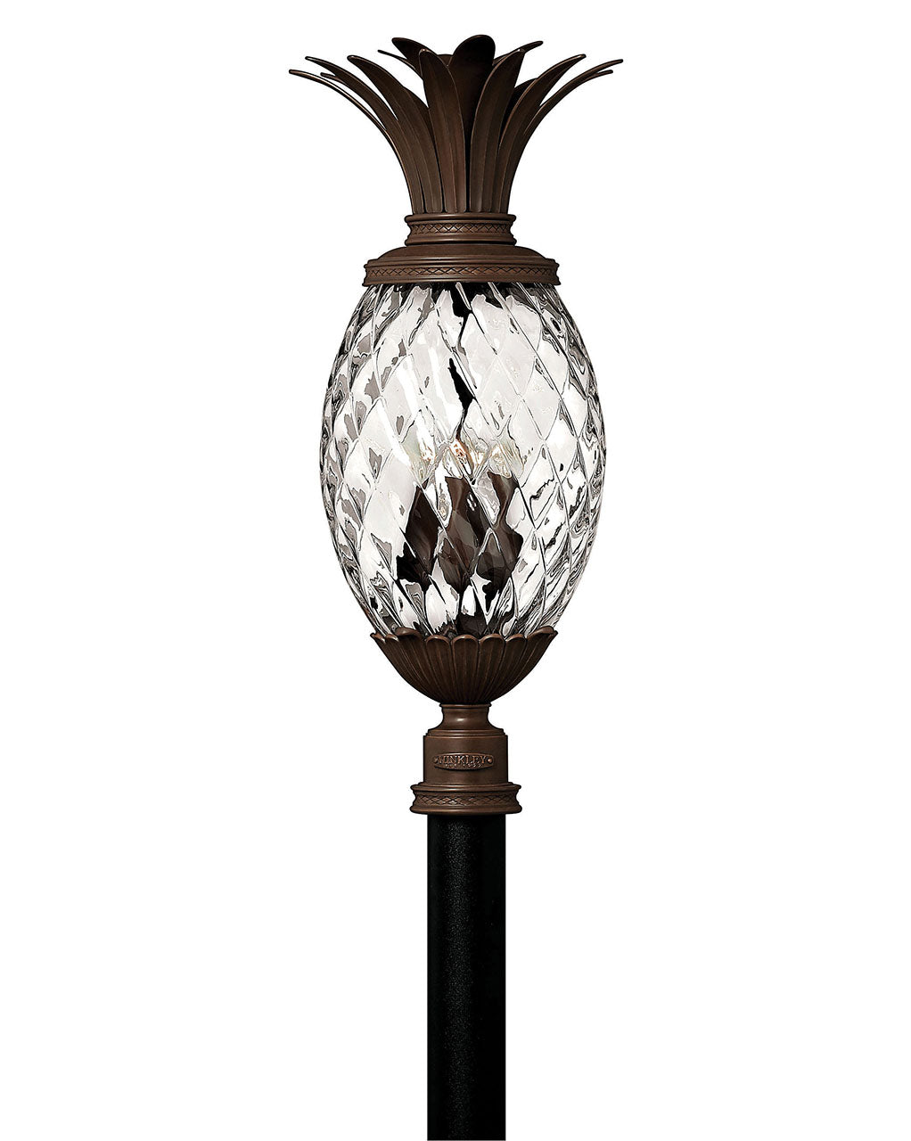 Plantation Large Post Mount Lantern