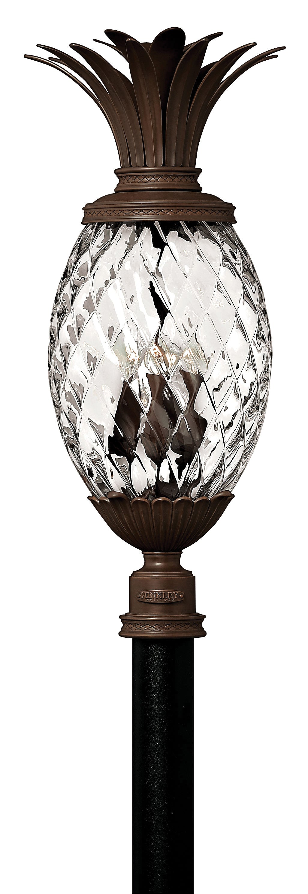 Plantation Large Post Mount Lantern