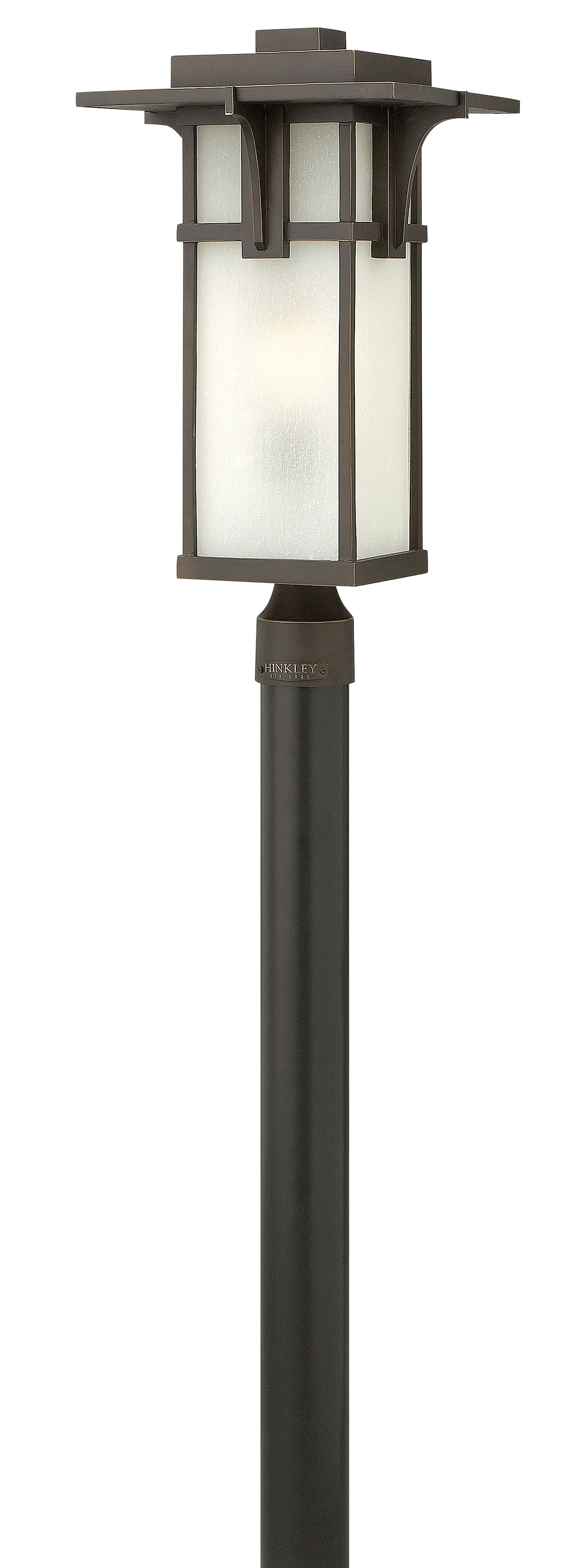 Manhattan Large Post Mount Lantern