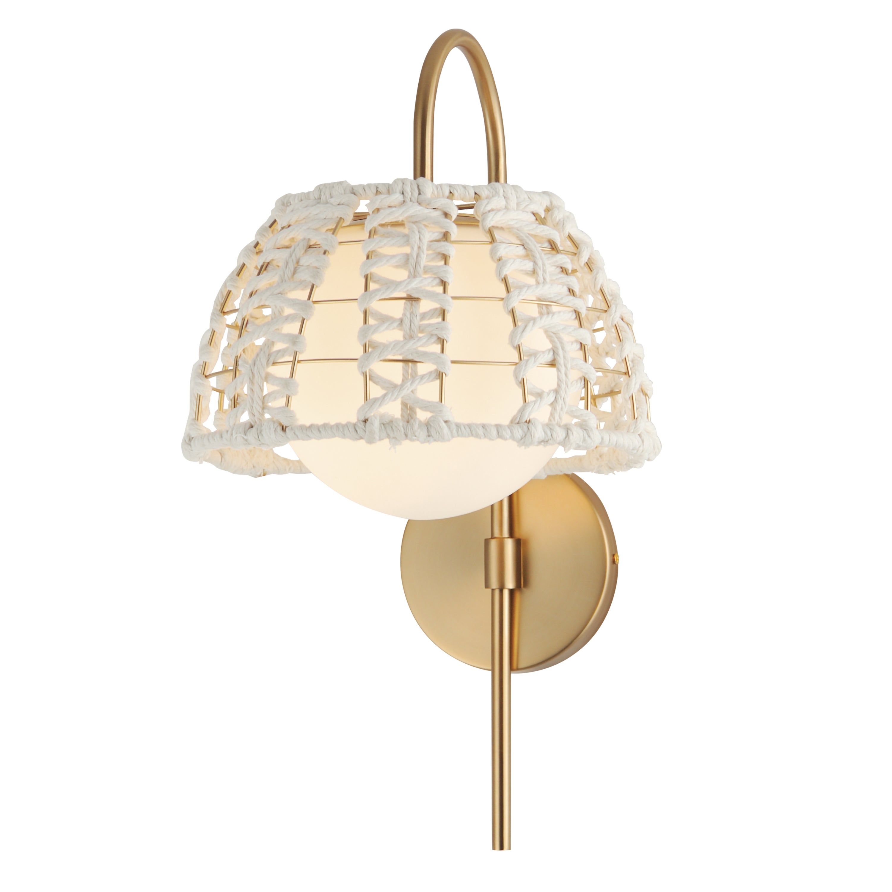 Macrame Wall Sconce