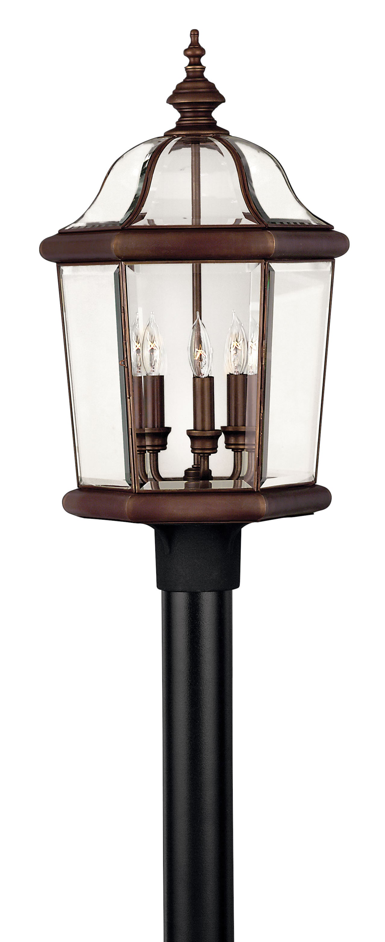 Augusta Large Post Mount Lantern