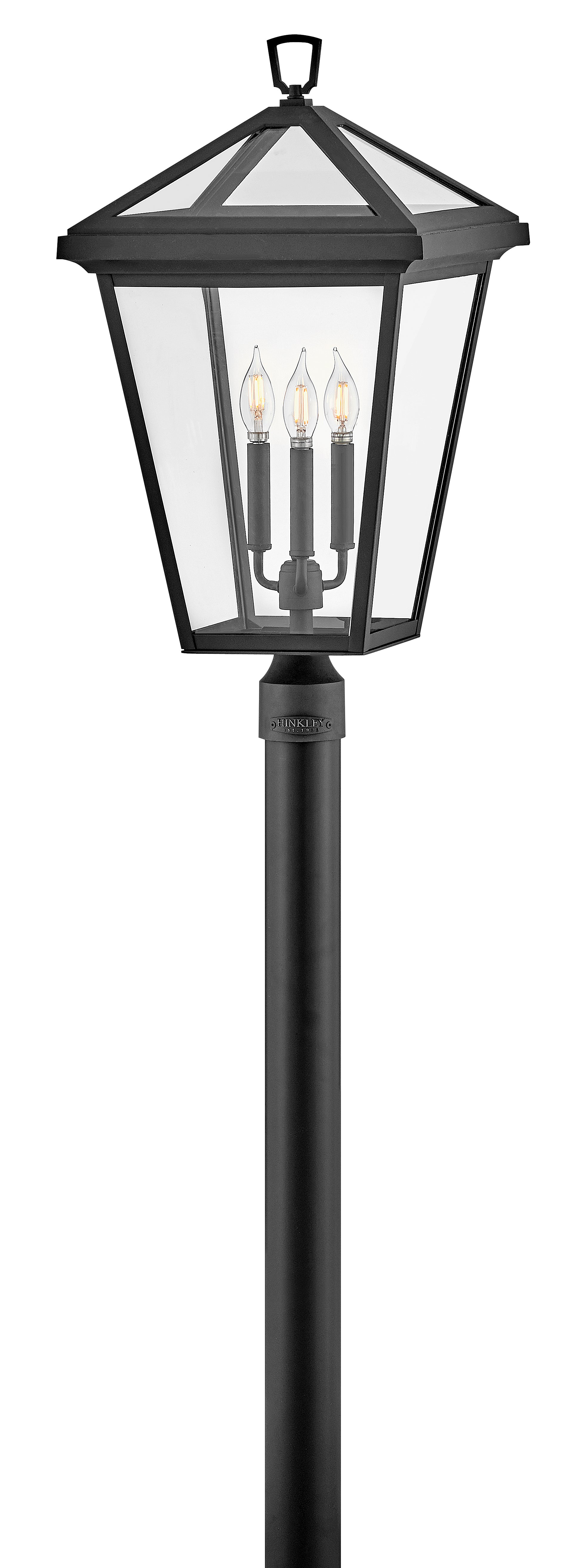 Alford Place Large Post Mount Lantern