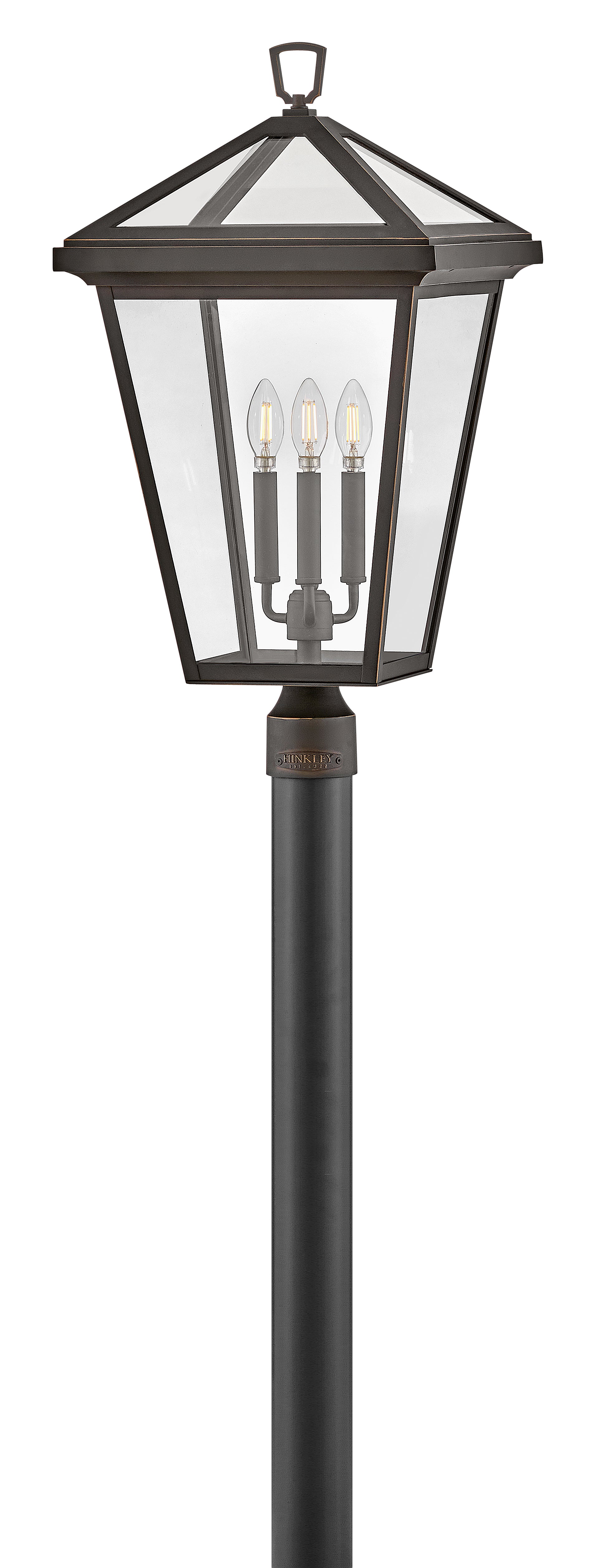 Alford Place Large Post Mount Lantern