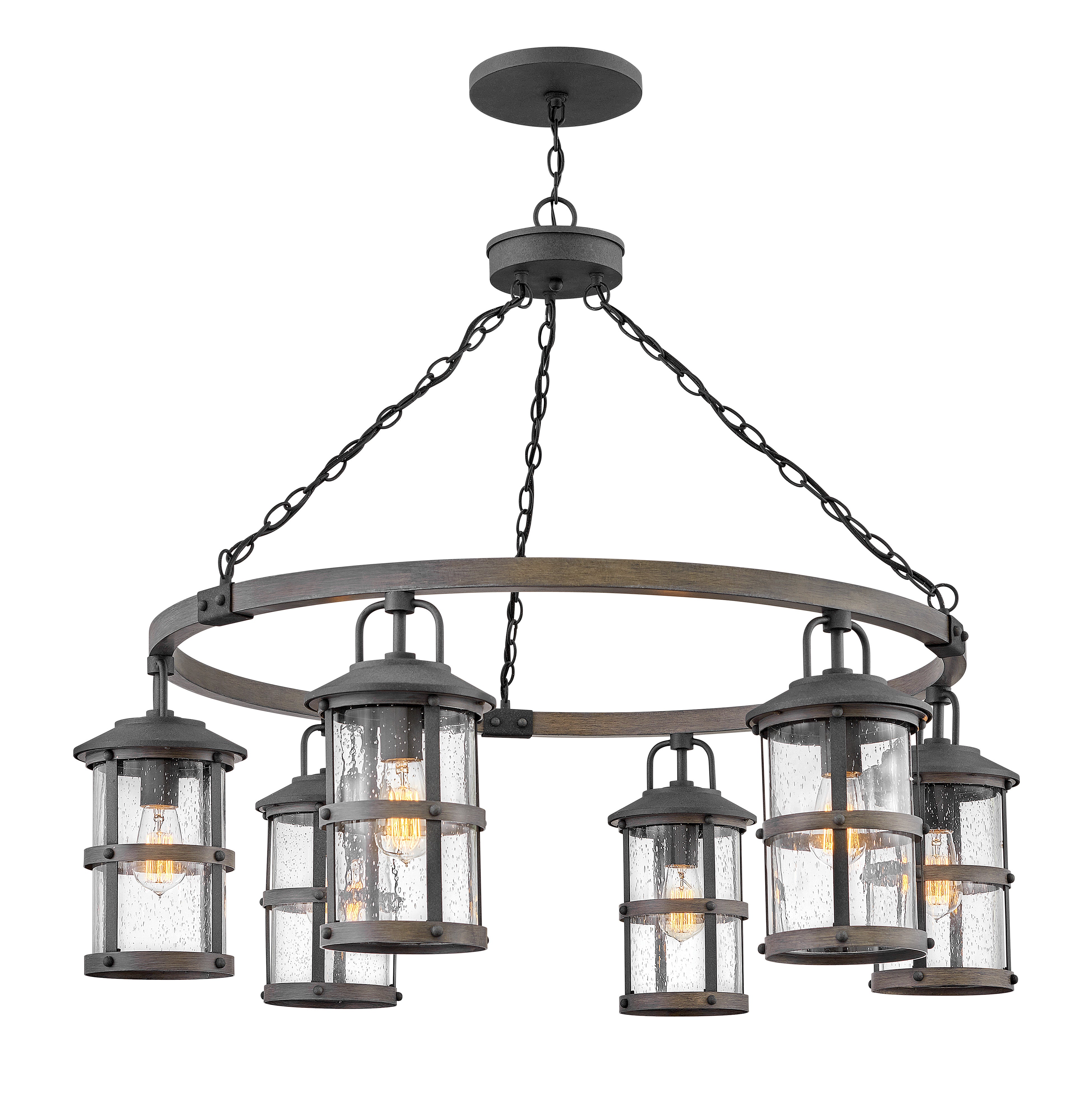 Lakehouse Large Single Tier Chandelier