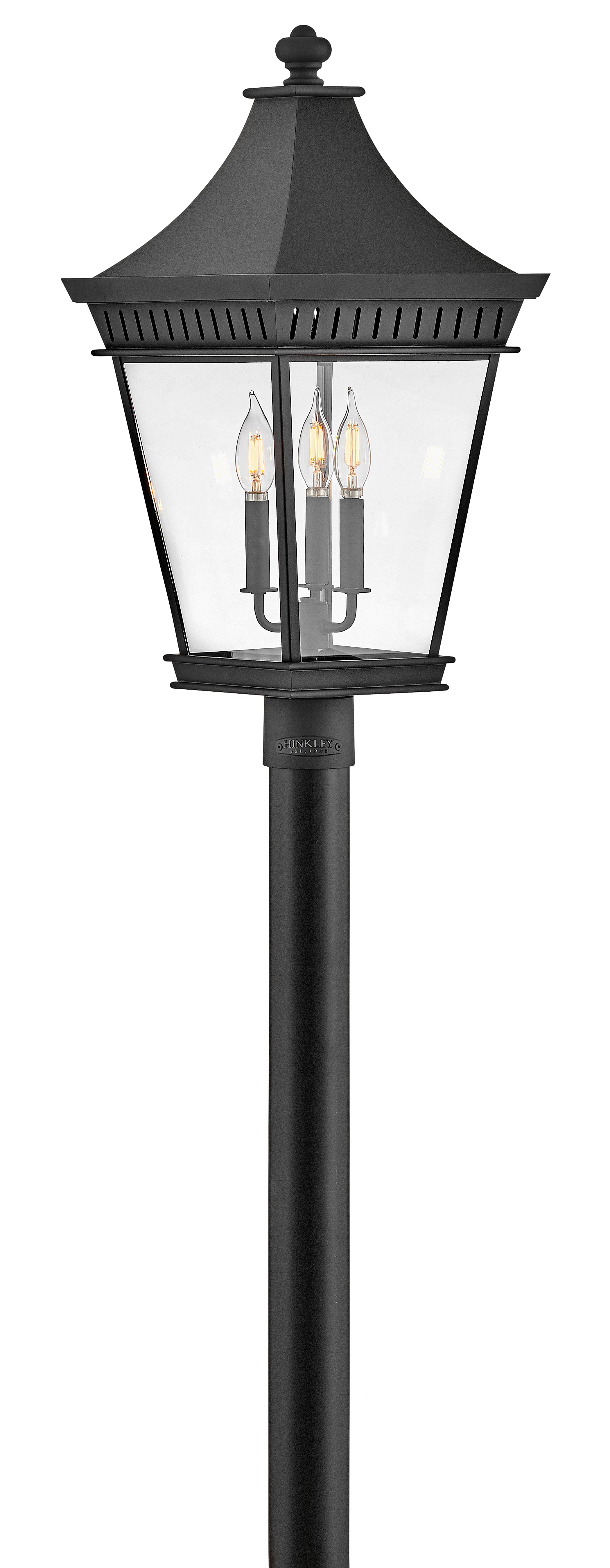 Chapel Hill Large Post Mount Lantern
