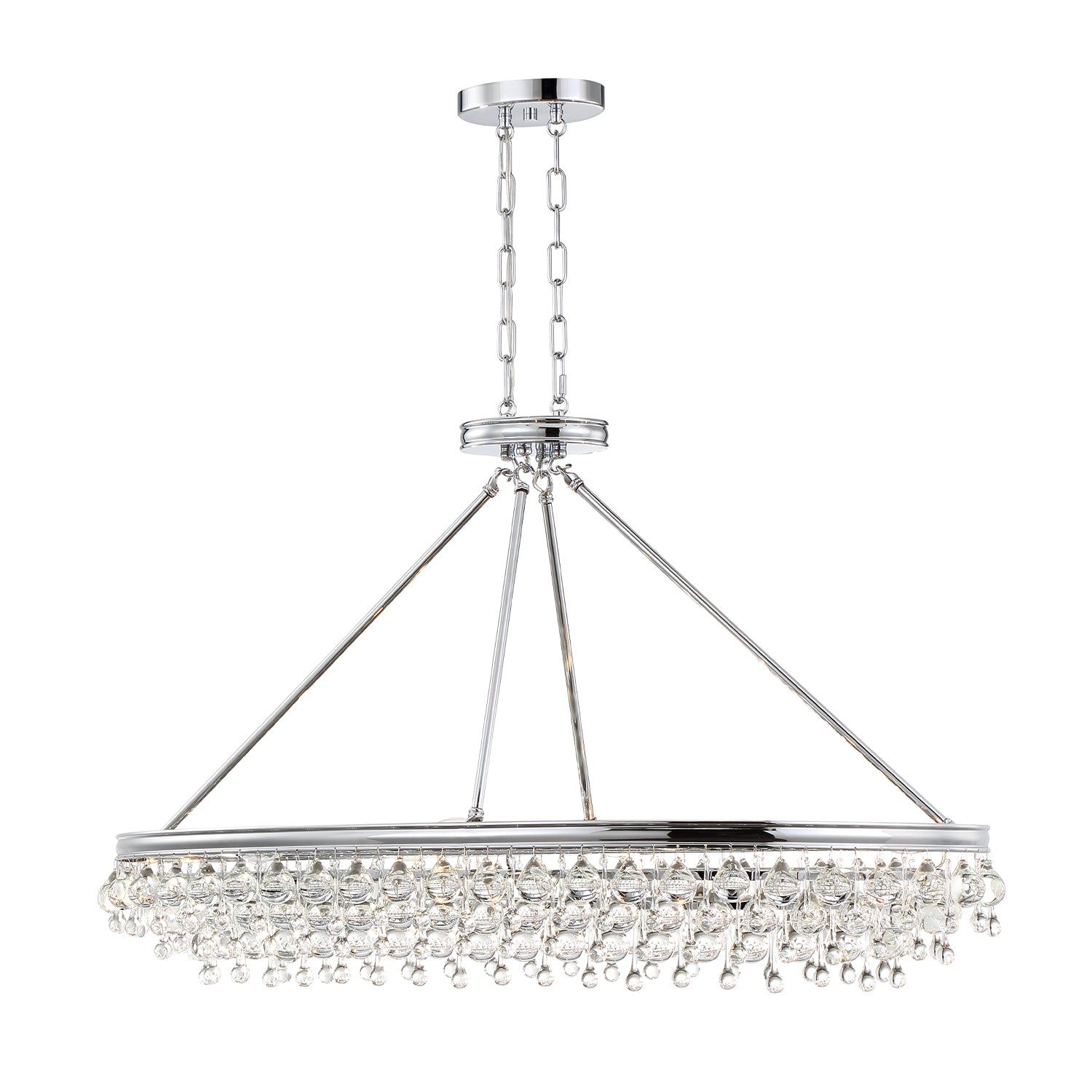 Calypso 39.75'' Oval Chandelier