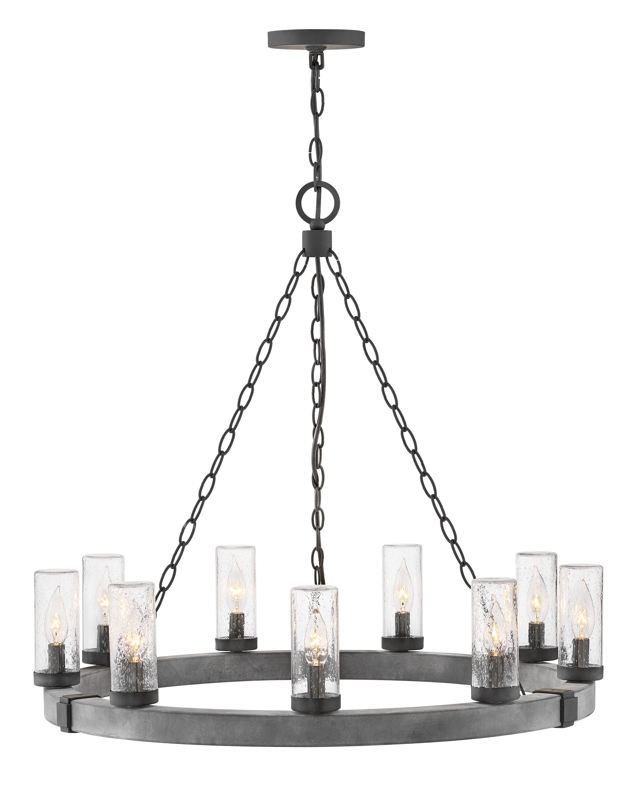 Sawyer Medium Single Tier 12v Chandelier