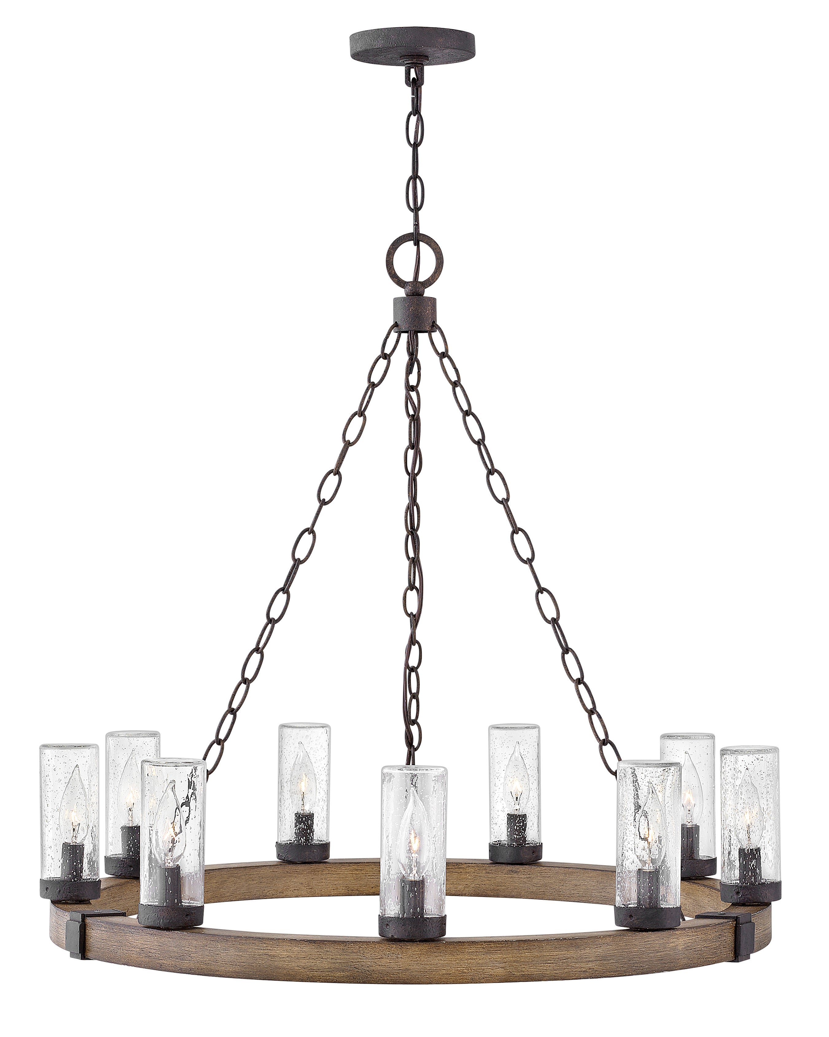 Sawyer Medium Single Tier 12v Chandelier