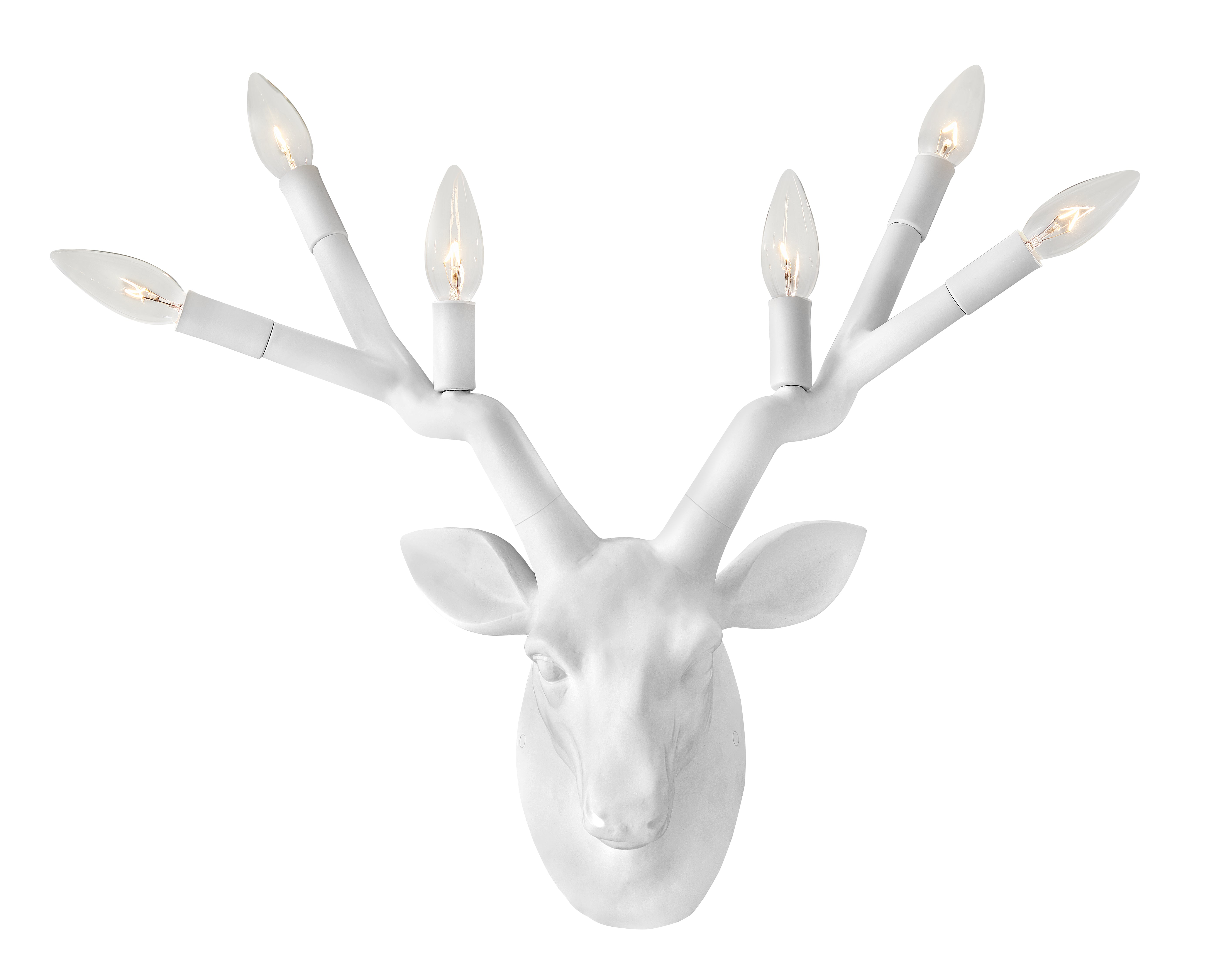 Stag Large Six Light Sconce