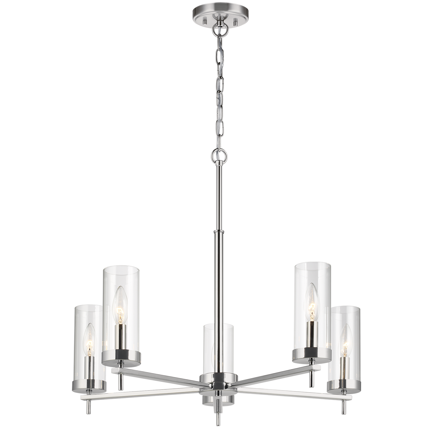 Zire Five Light Chandelier