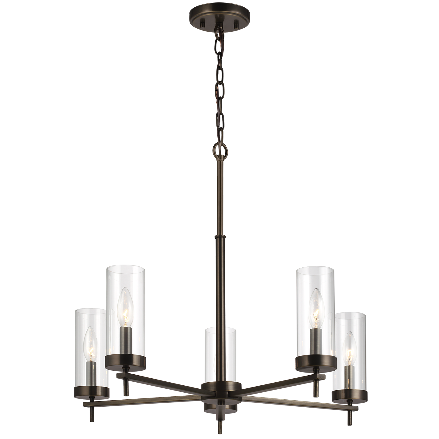 Zire Five Light Chandelier