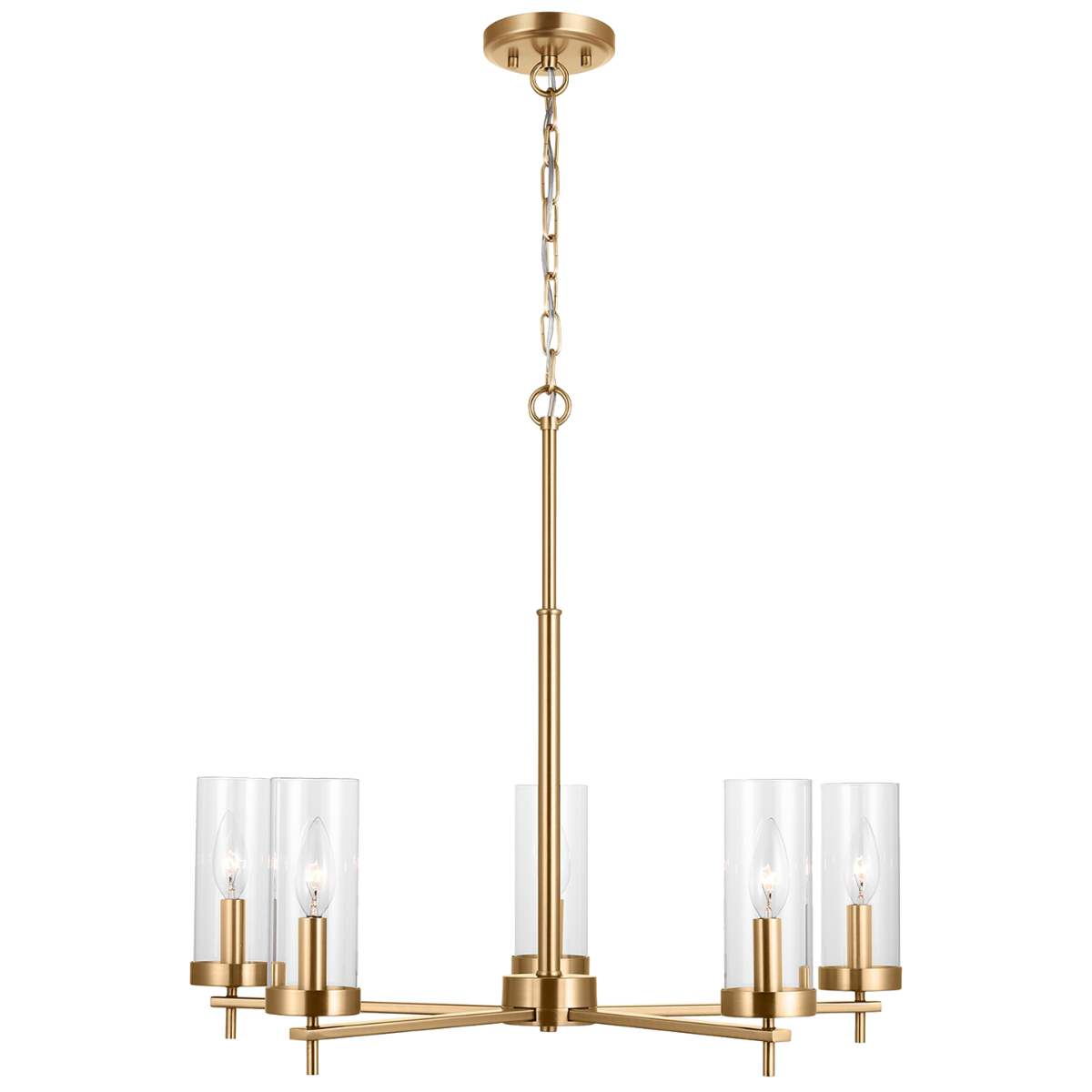 Zire Five Light Chandelier