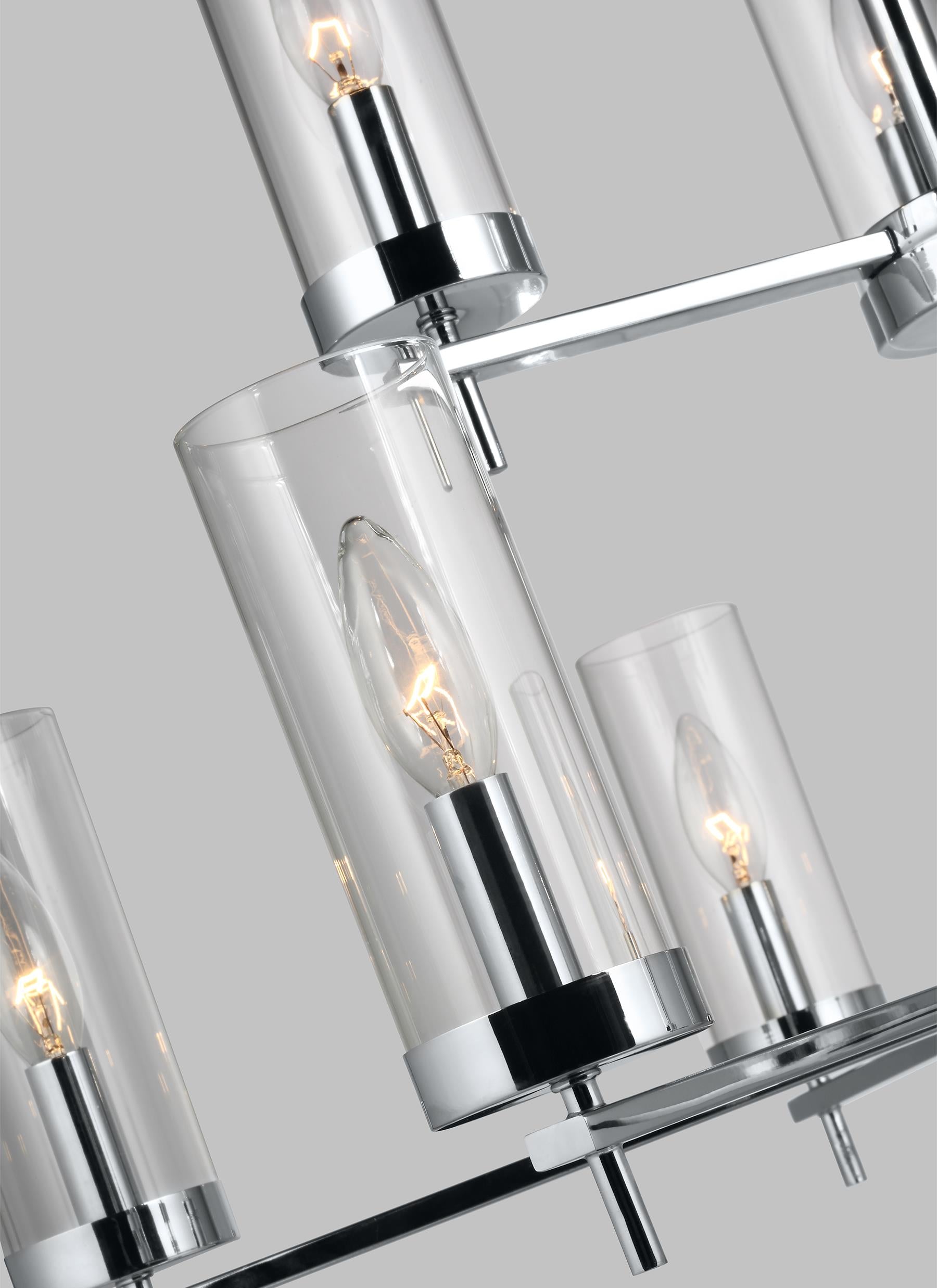 Zire Nine Light Chandelier