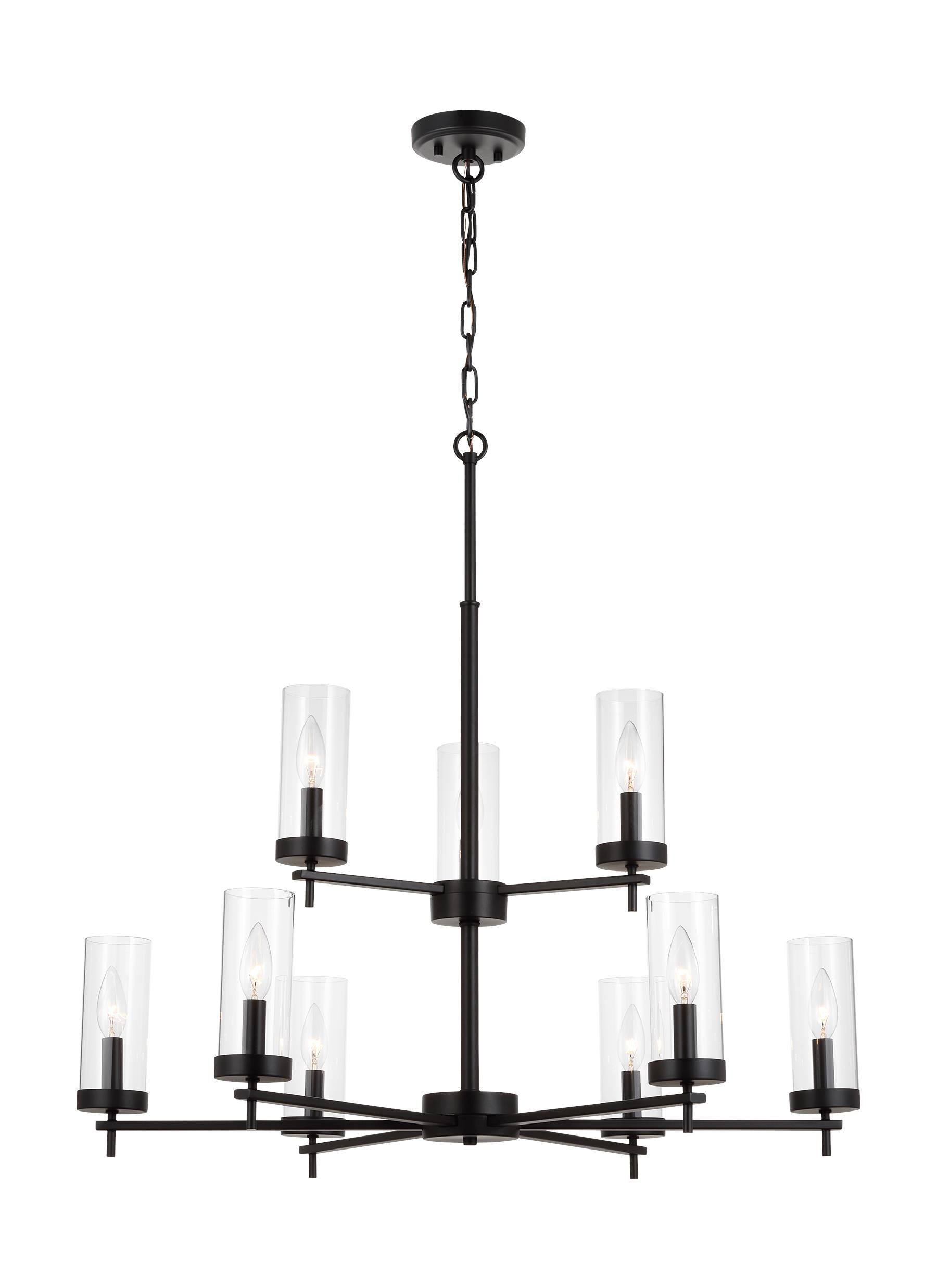 Zire Nine Light Chandelier