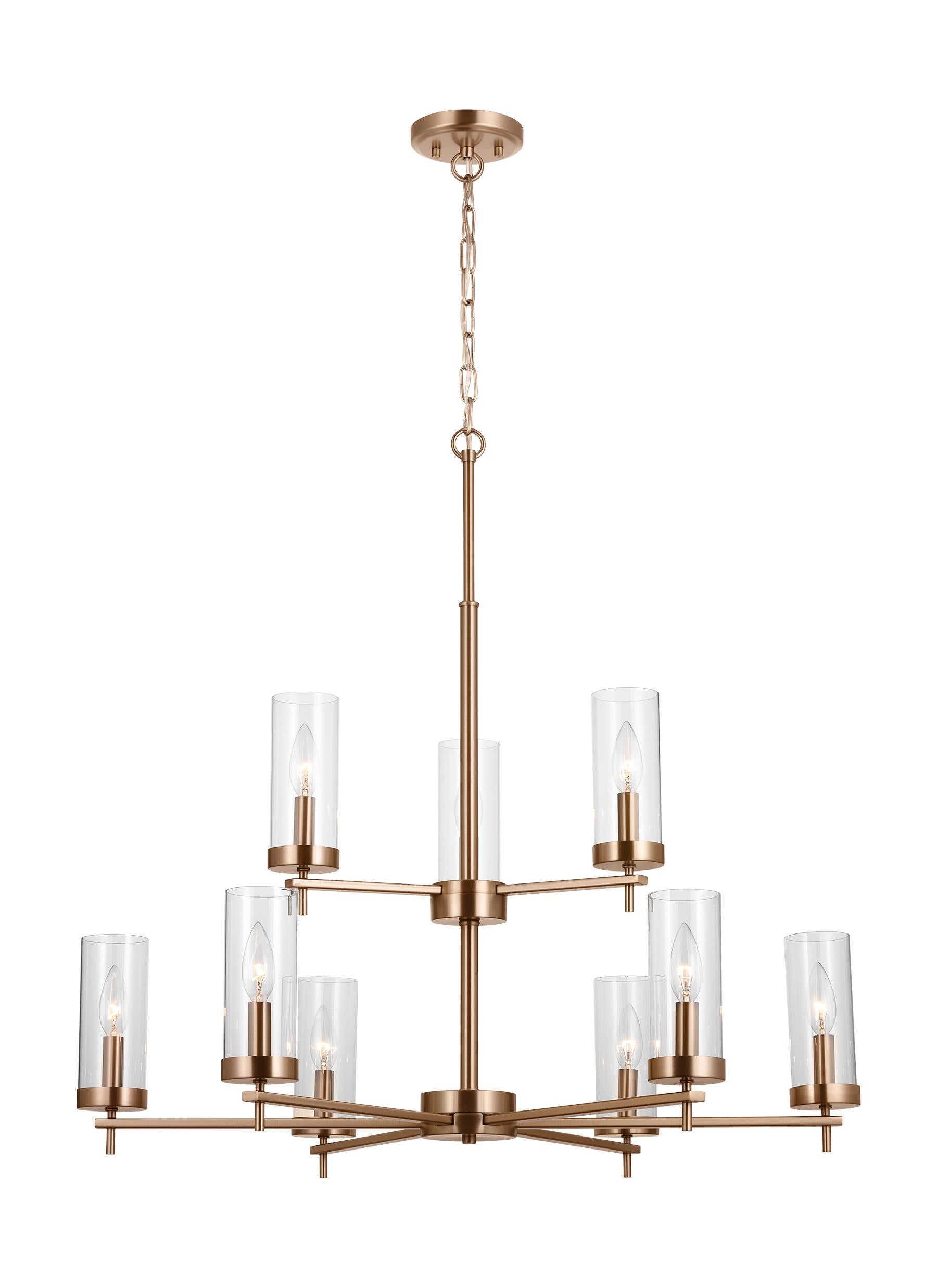 Zire Nine Light Chandelier