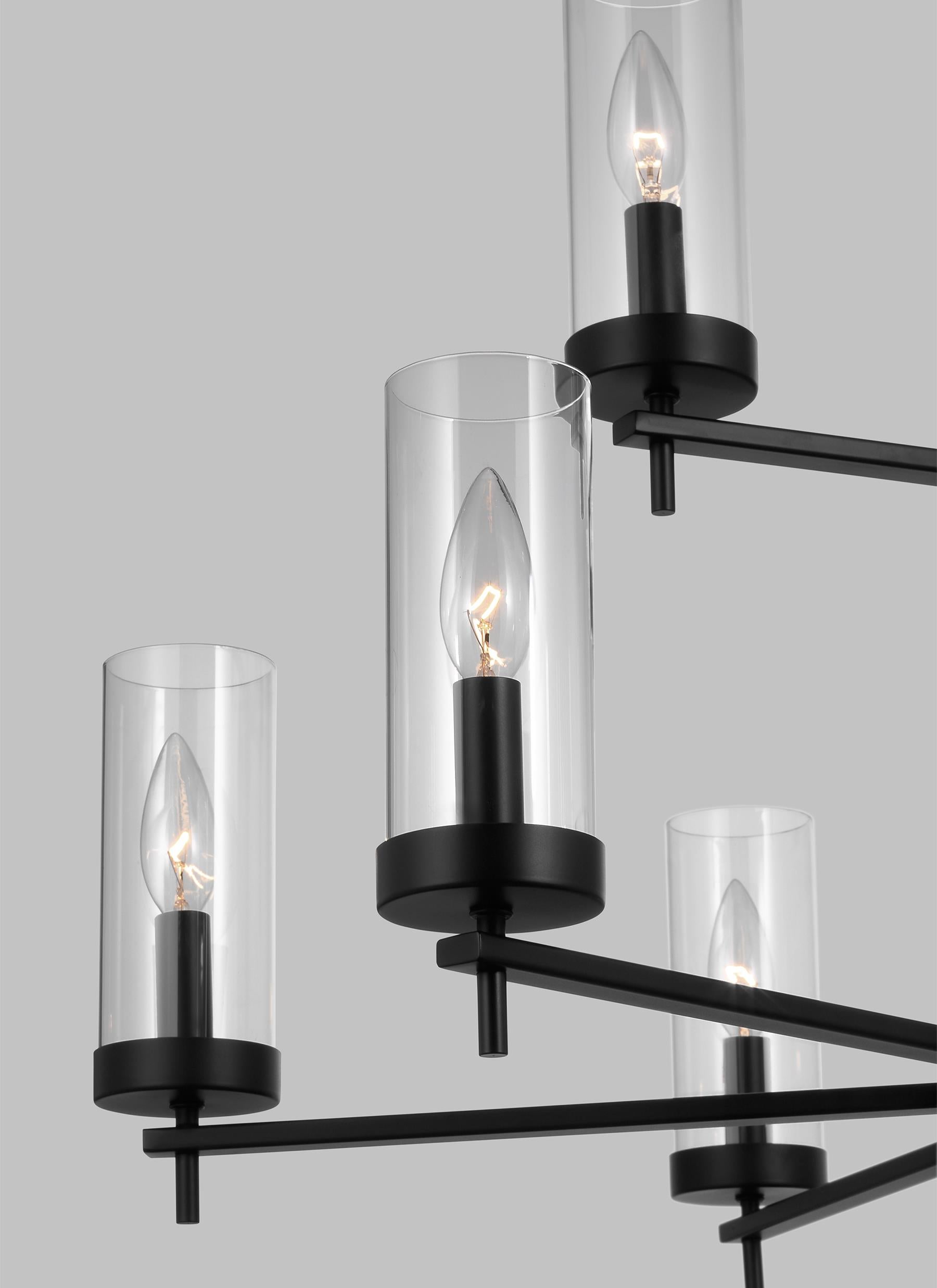 Zire Nine Light Chandelier