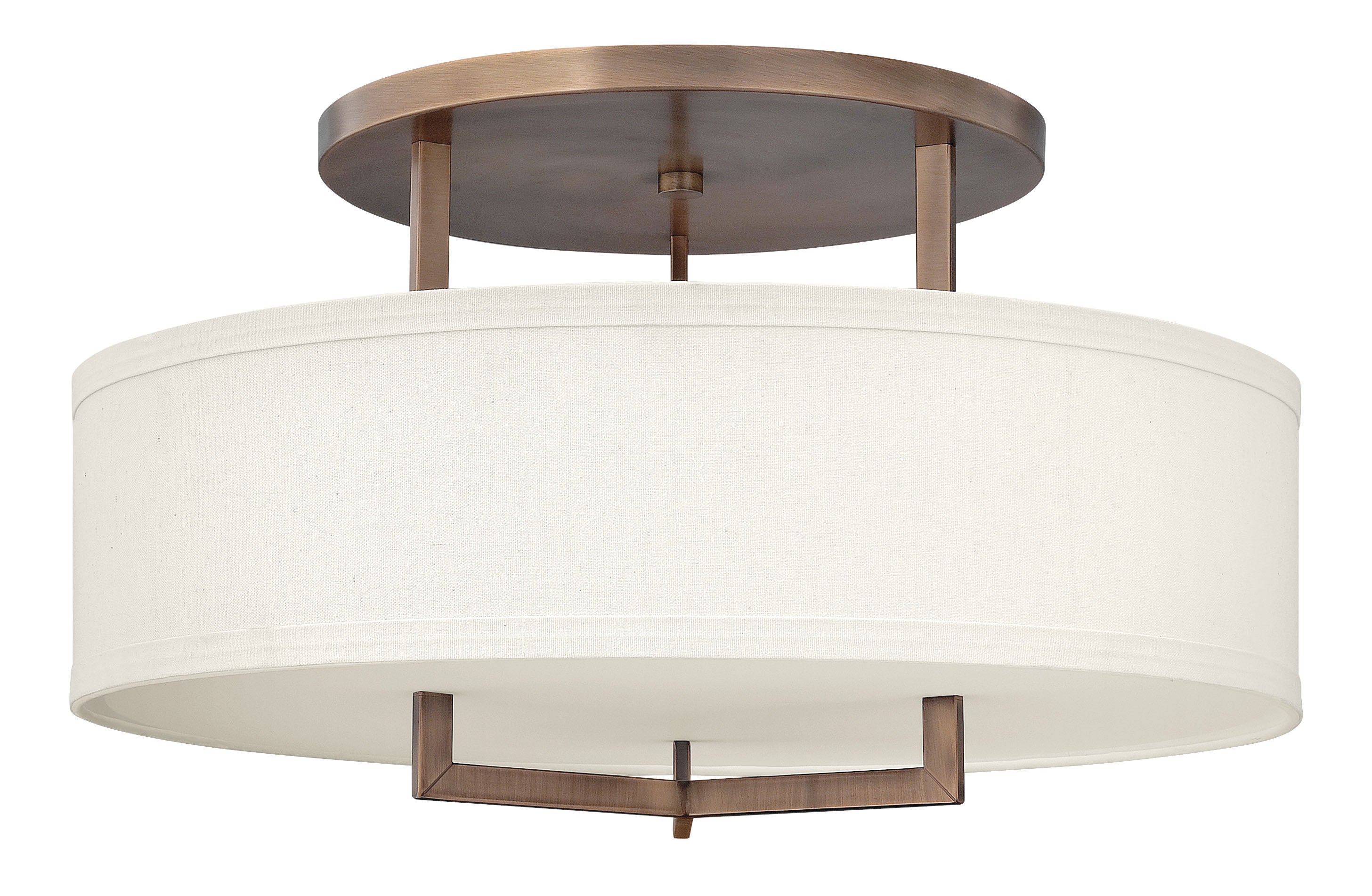Hampton Large Semi-Flush Mount