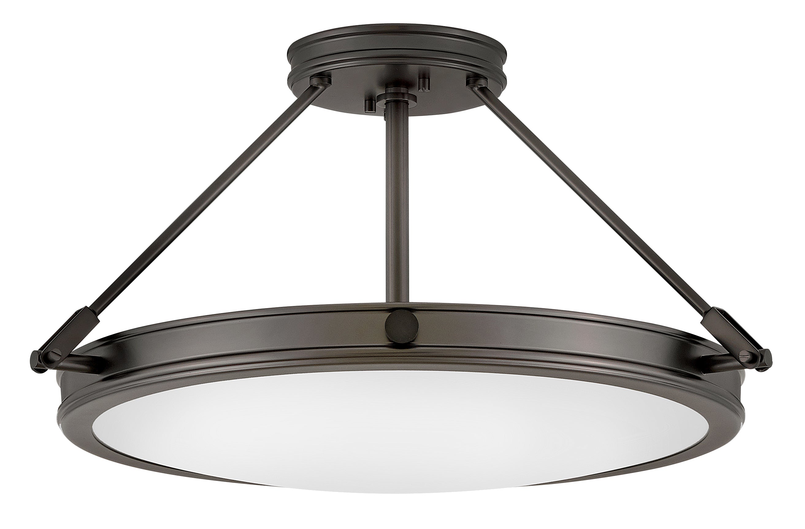 Collier Medium Semi-Flush Mount
