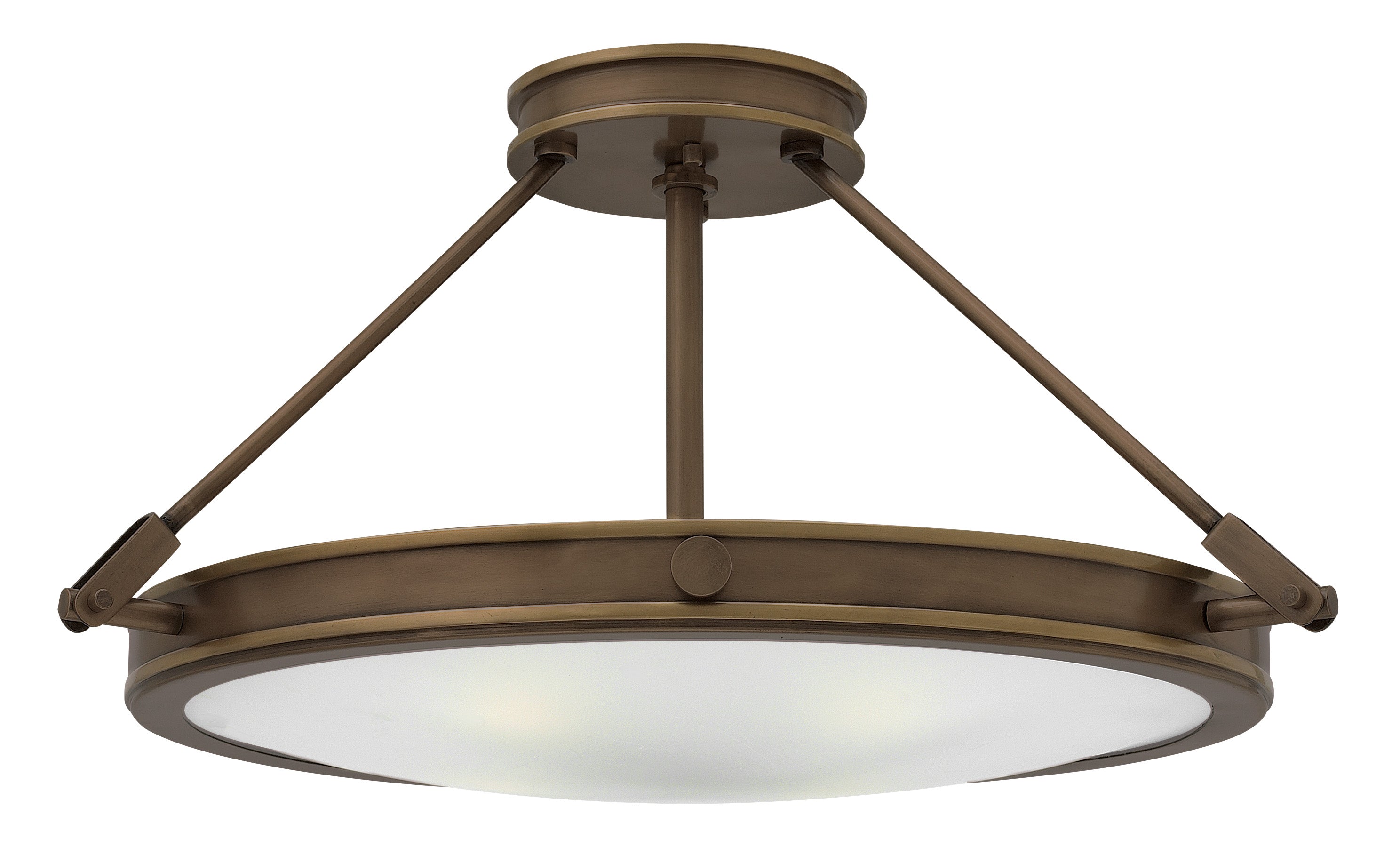 Collier Medium Semi-Flush Mount