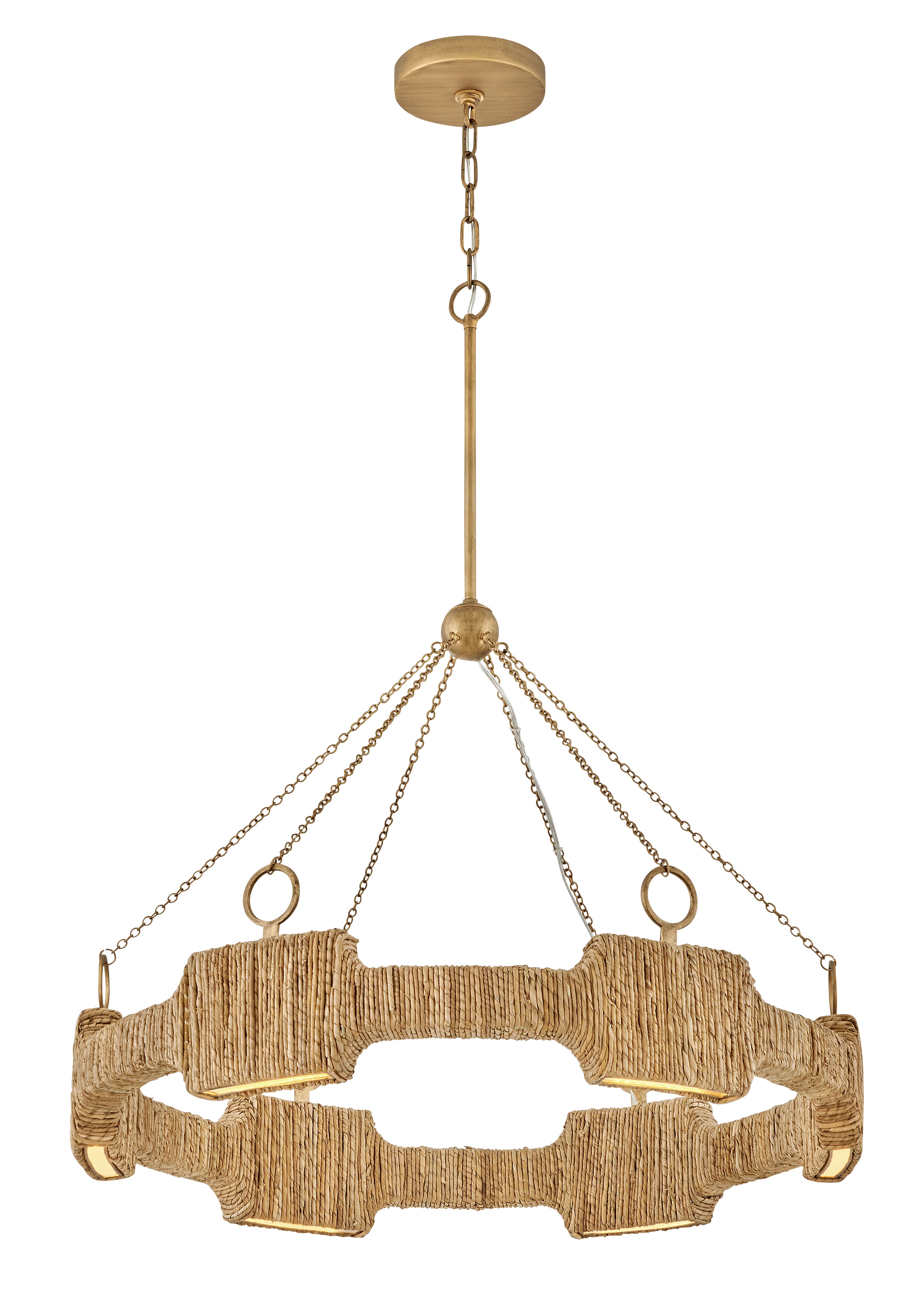 Raffi Medium LED Single Tier Chandelier