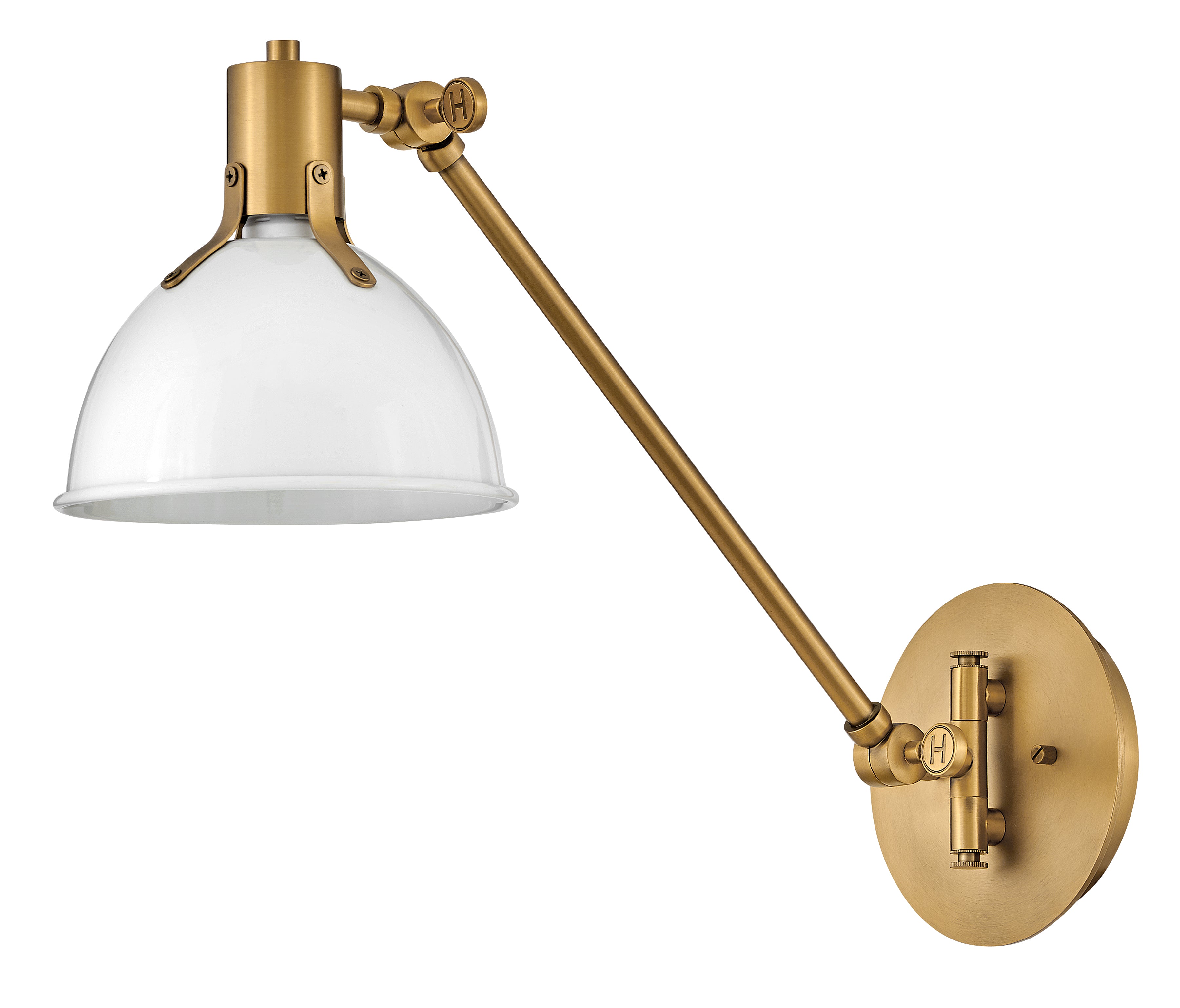 Argo Medium Swing Arm Single Light Sconce
