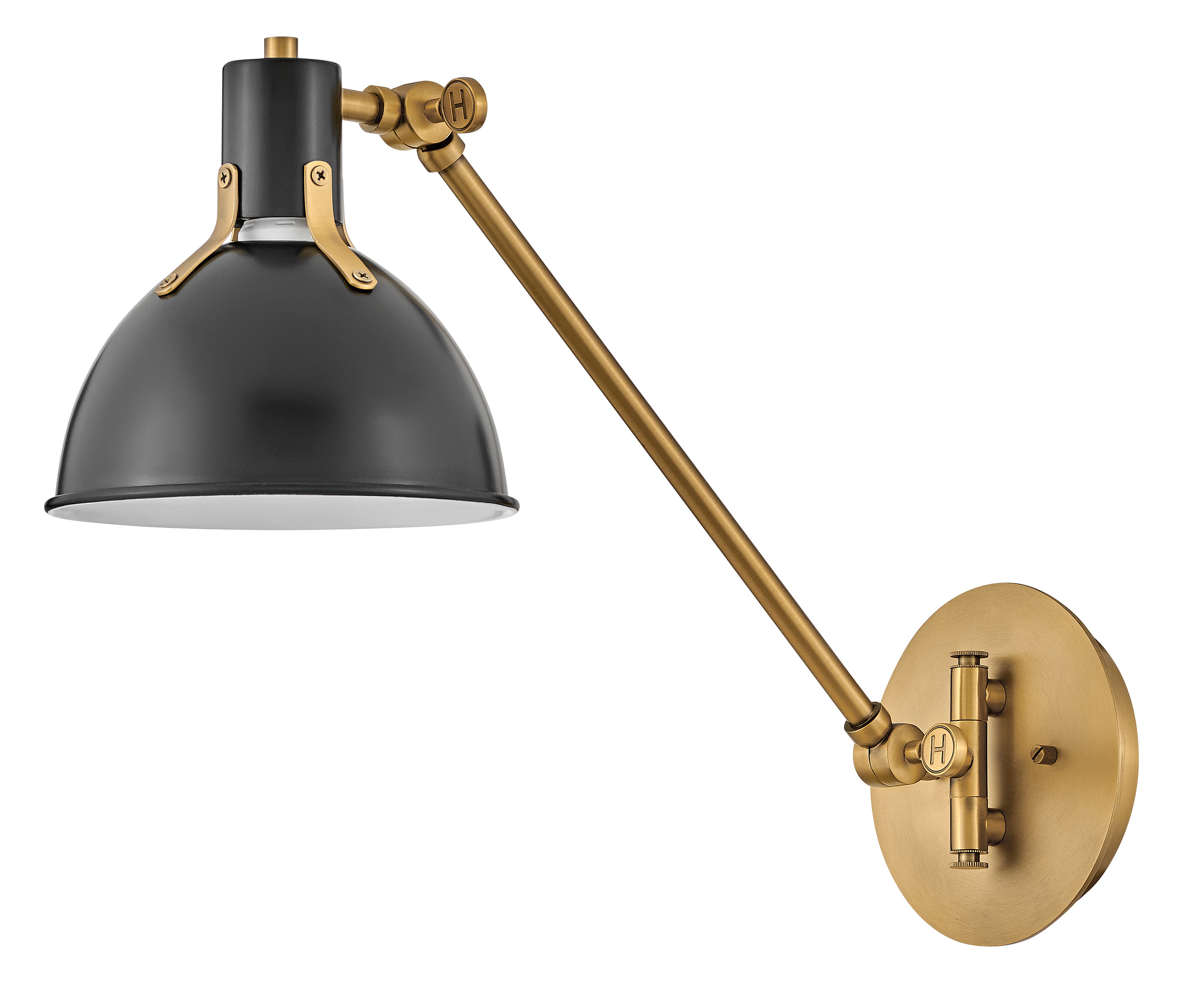 Argo Medium Swing Arm Single Light Sconce