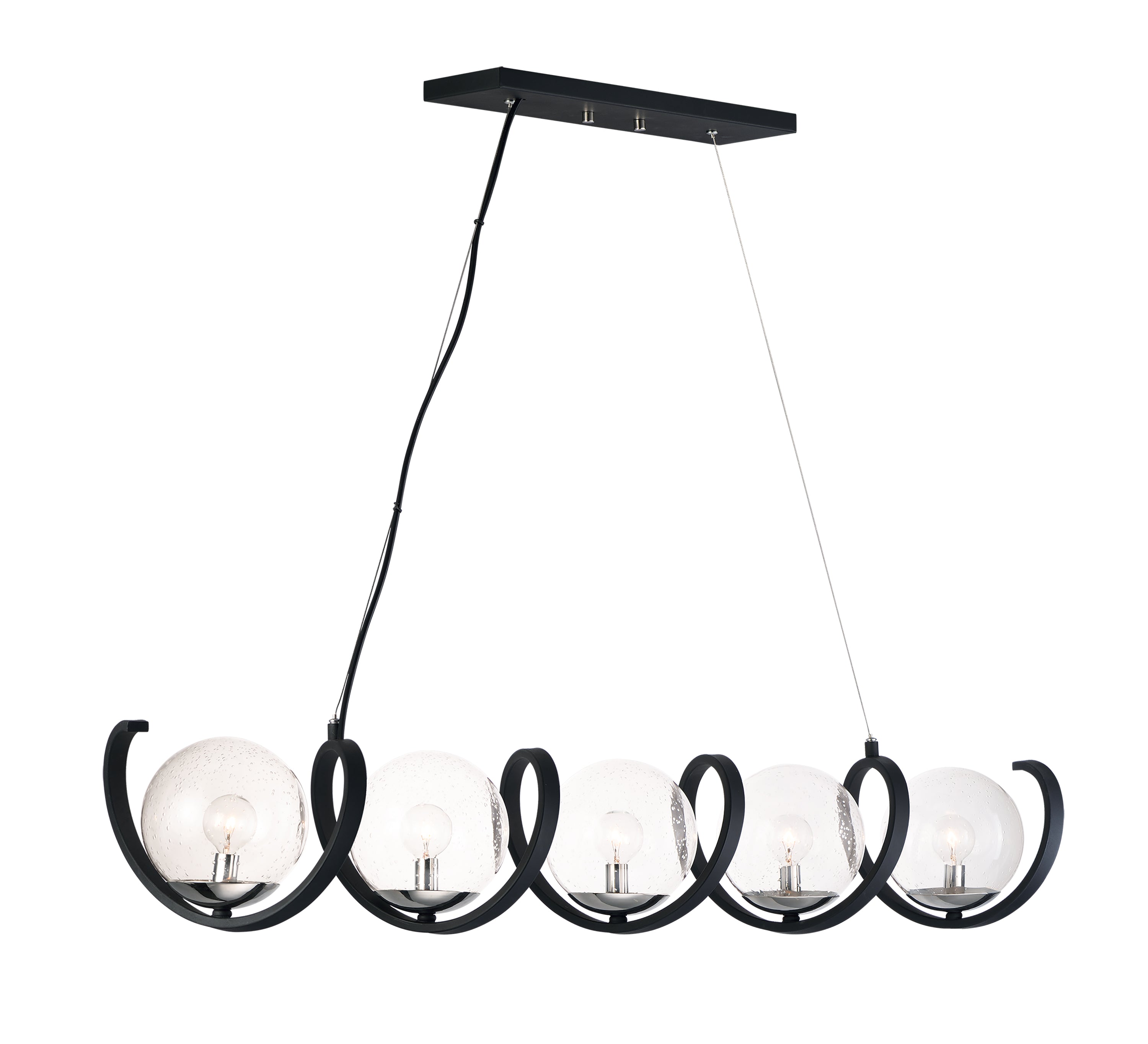 Curlicue Multi Light Pendant