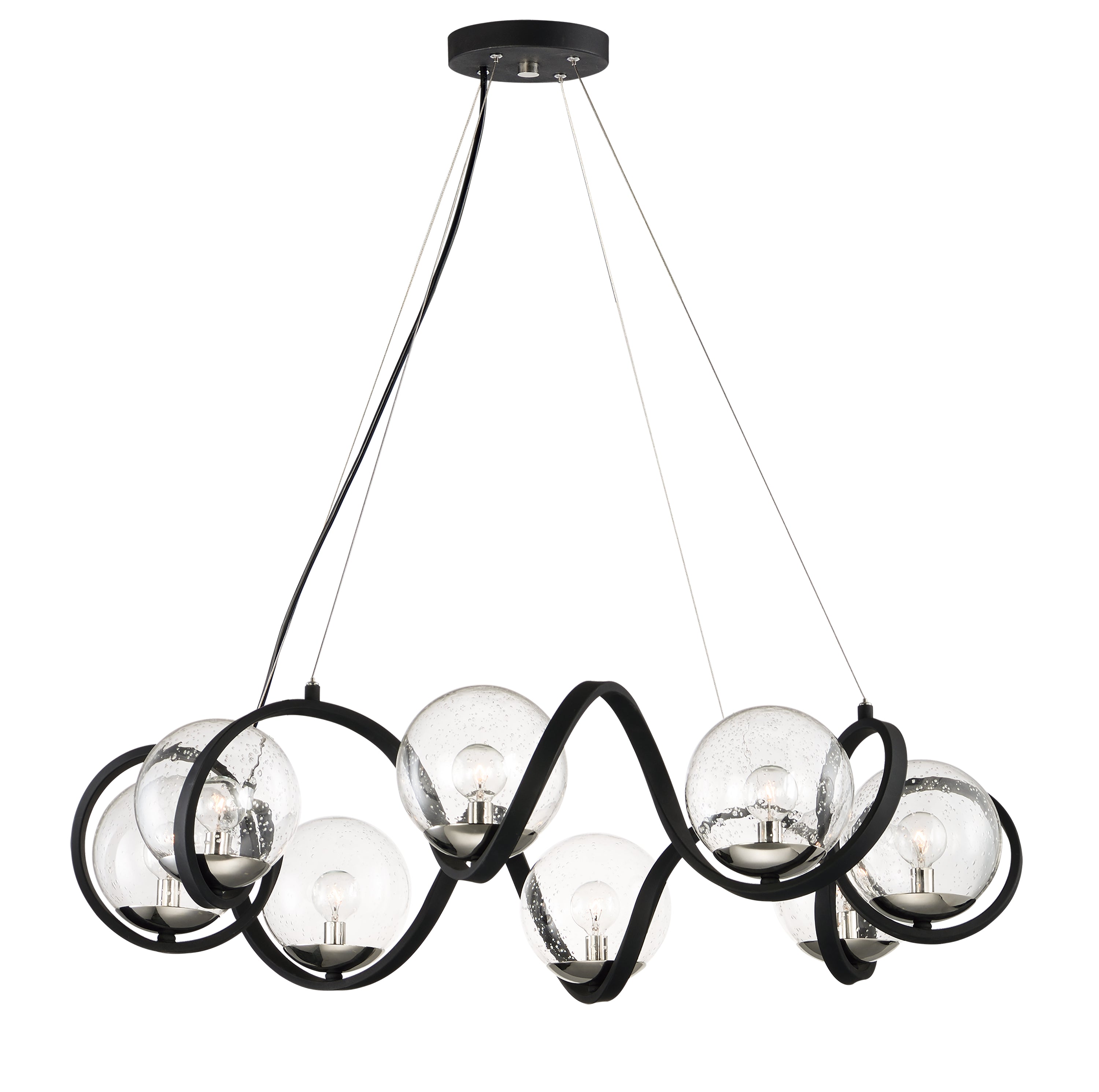 Curlicue Multi Light Pendant