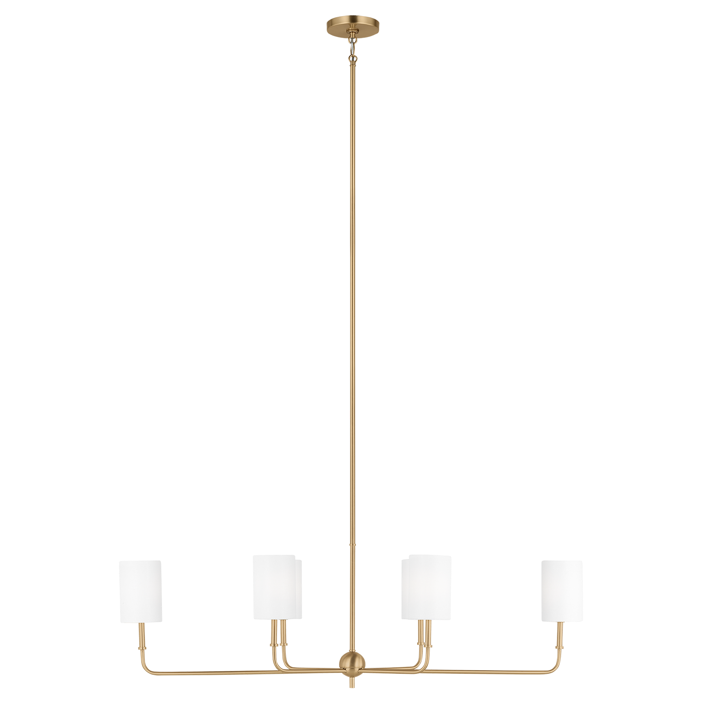 Foxdale Six Light Linear Chandelier