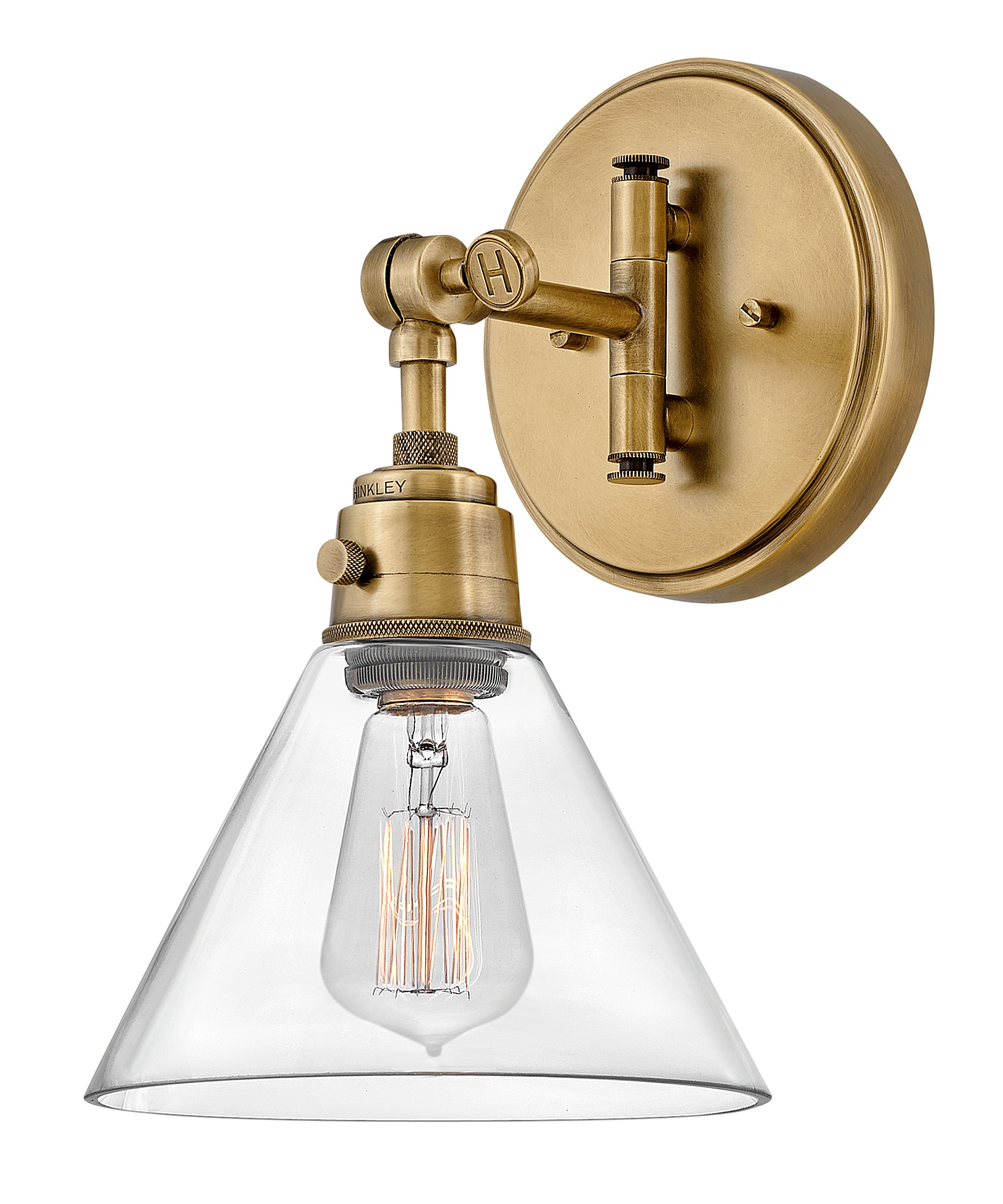 Arti Medium Swing Arm Single Light Sconce