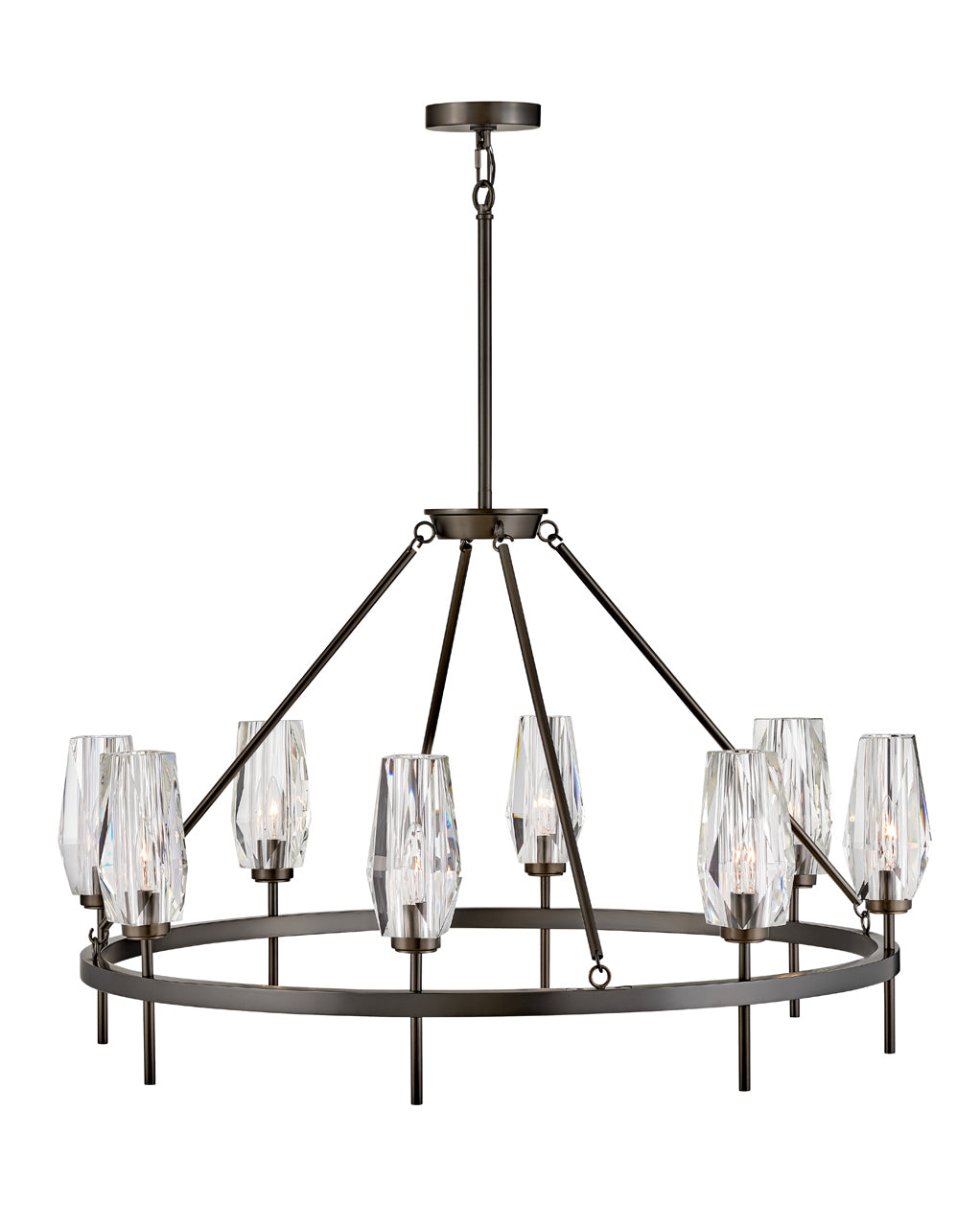 Ana Large Single Tier Chandelier