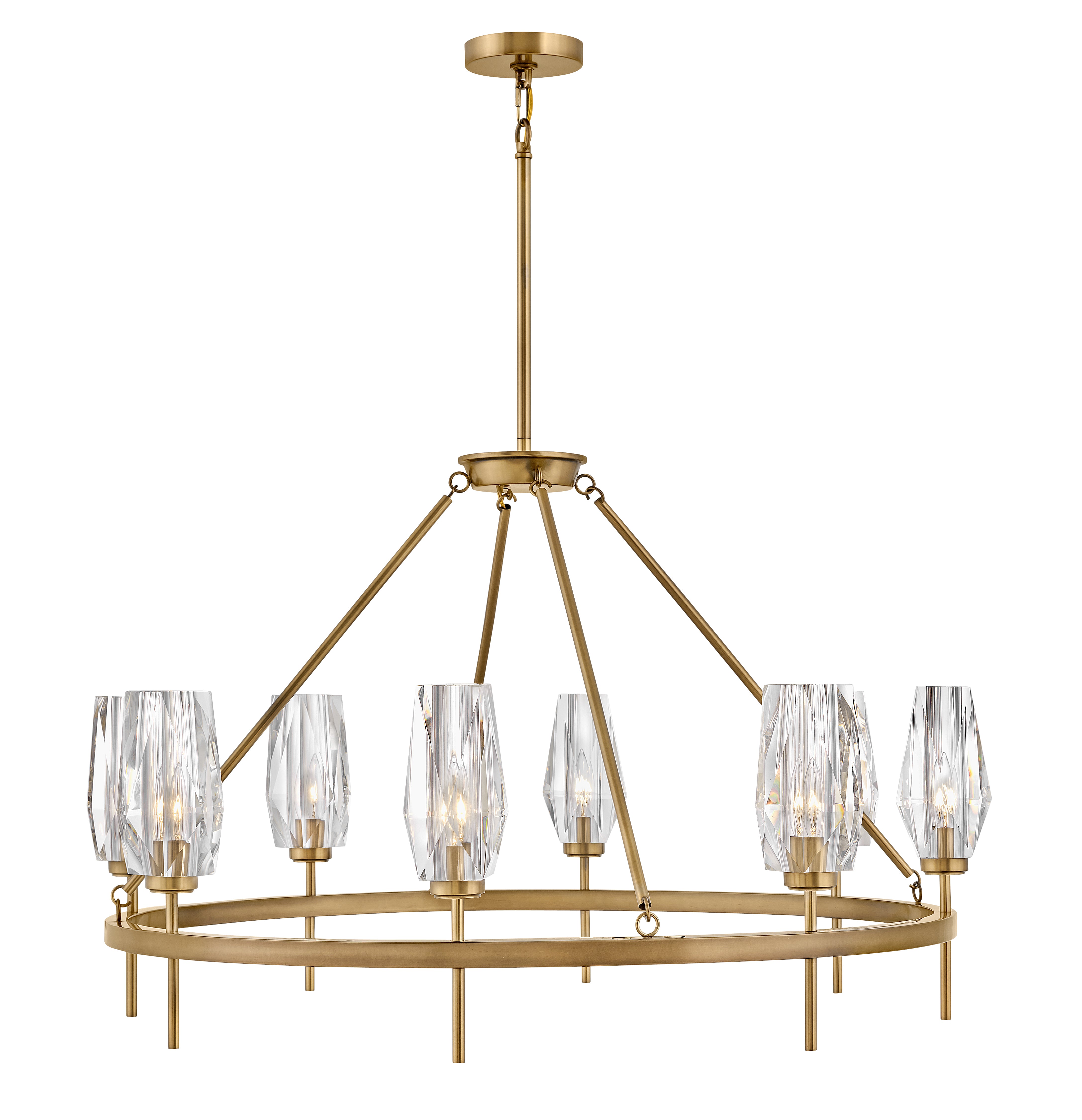 Ana Large Single Tier Chandelier