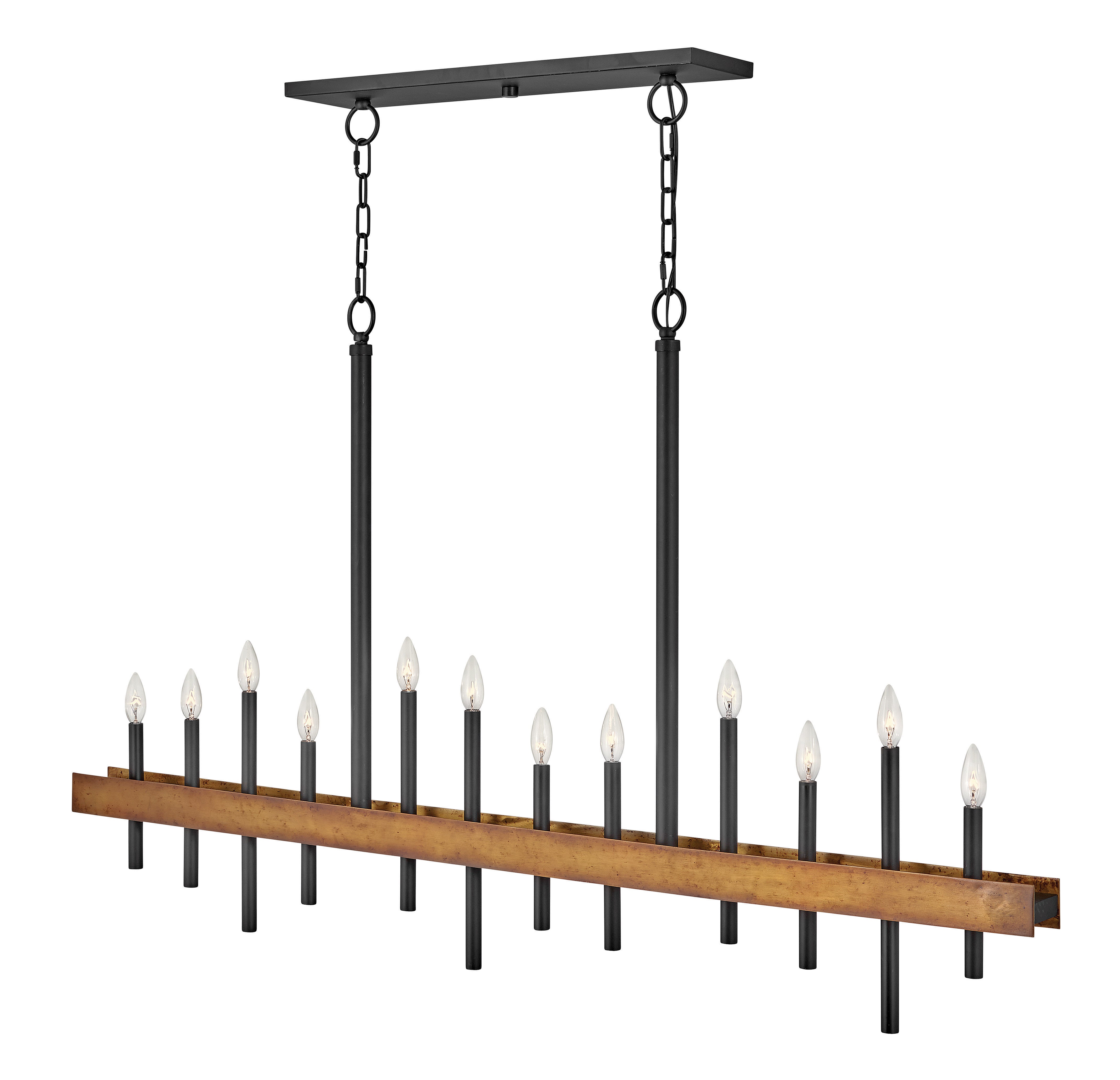 Wells Large Twelve Light Linear
