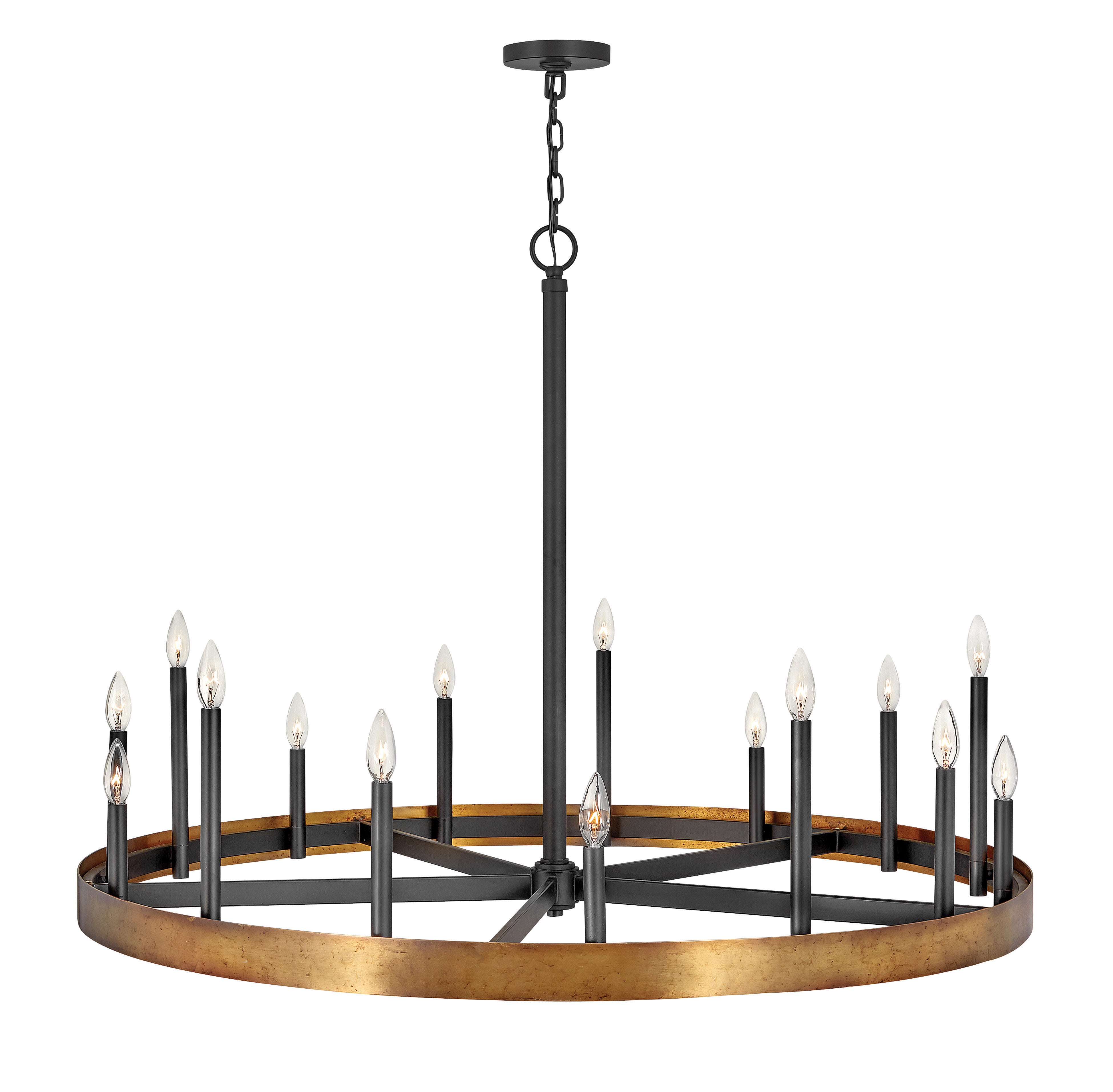 Wells Large Single Tier Chandelier