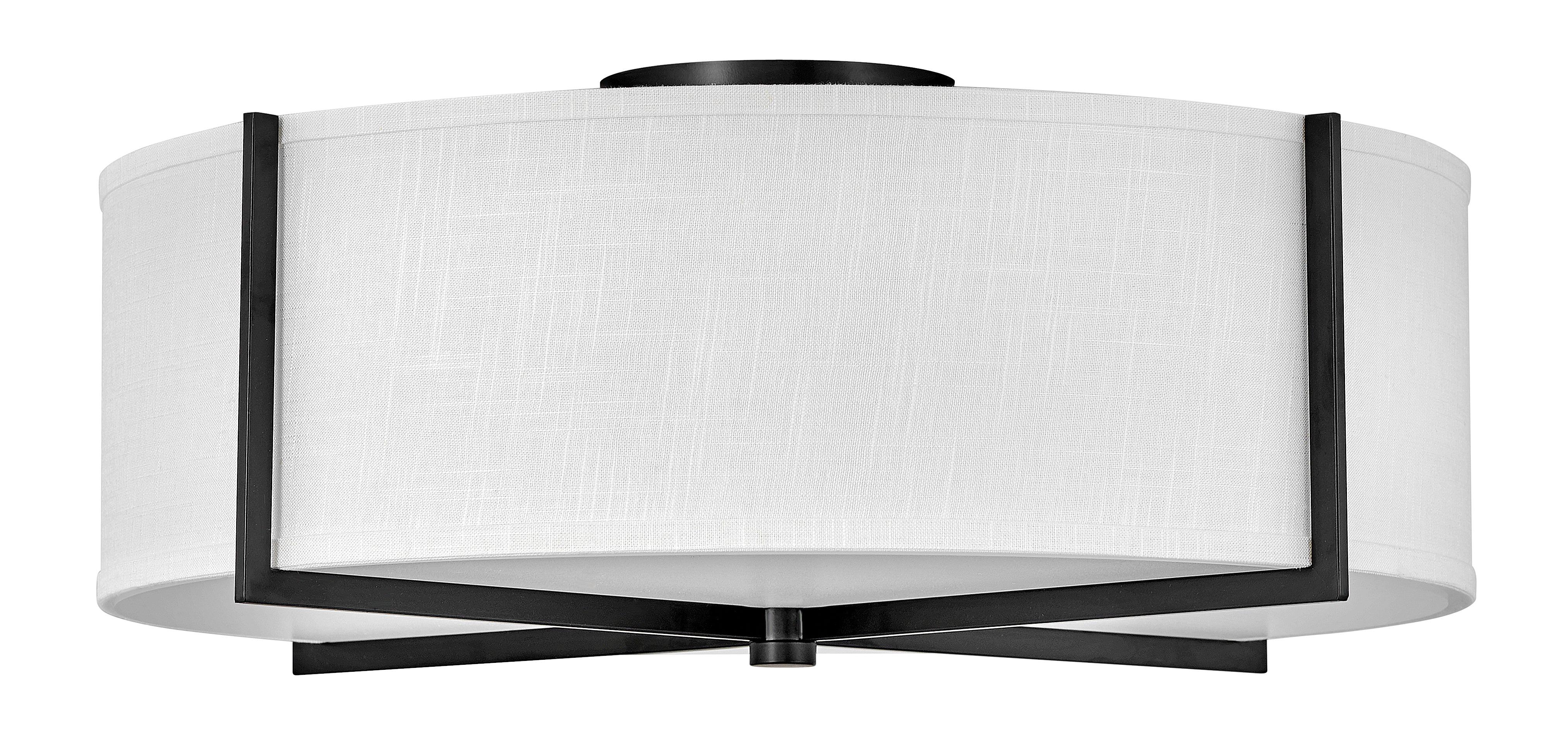Axis Off White Large Semi-flush Mount
