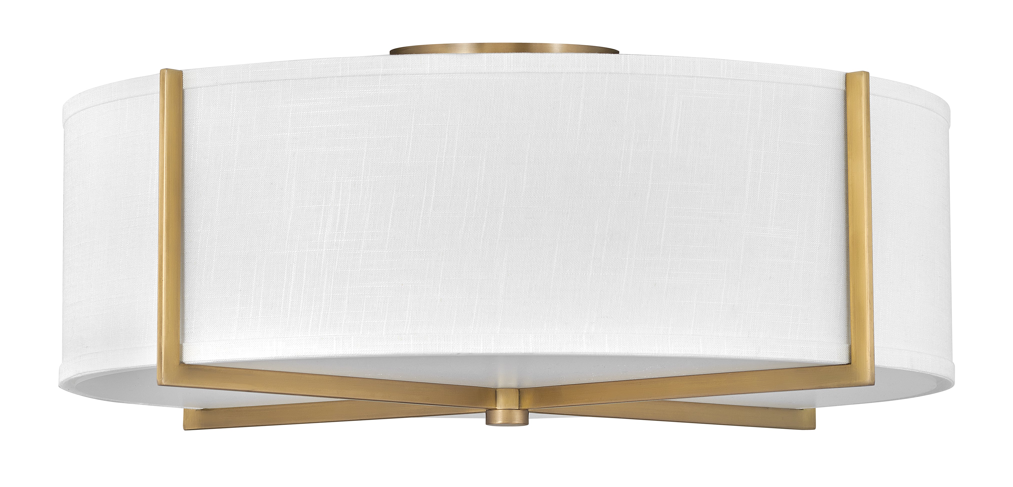 Axis Off White Large Semi-flush Mount