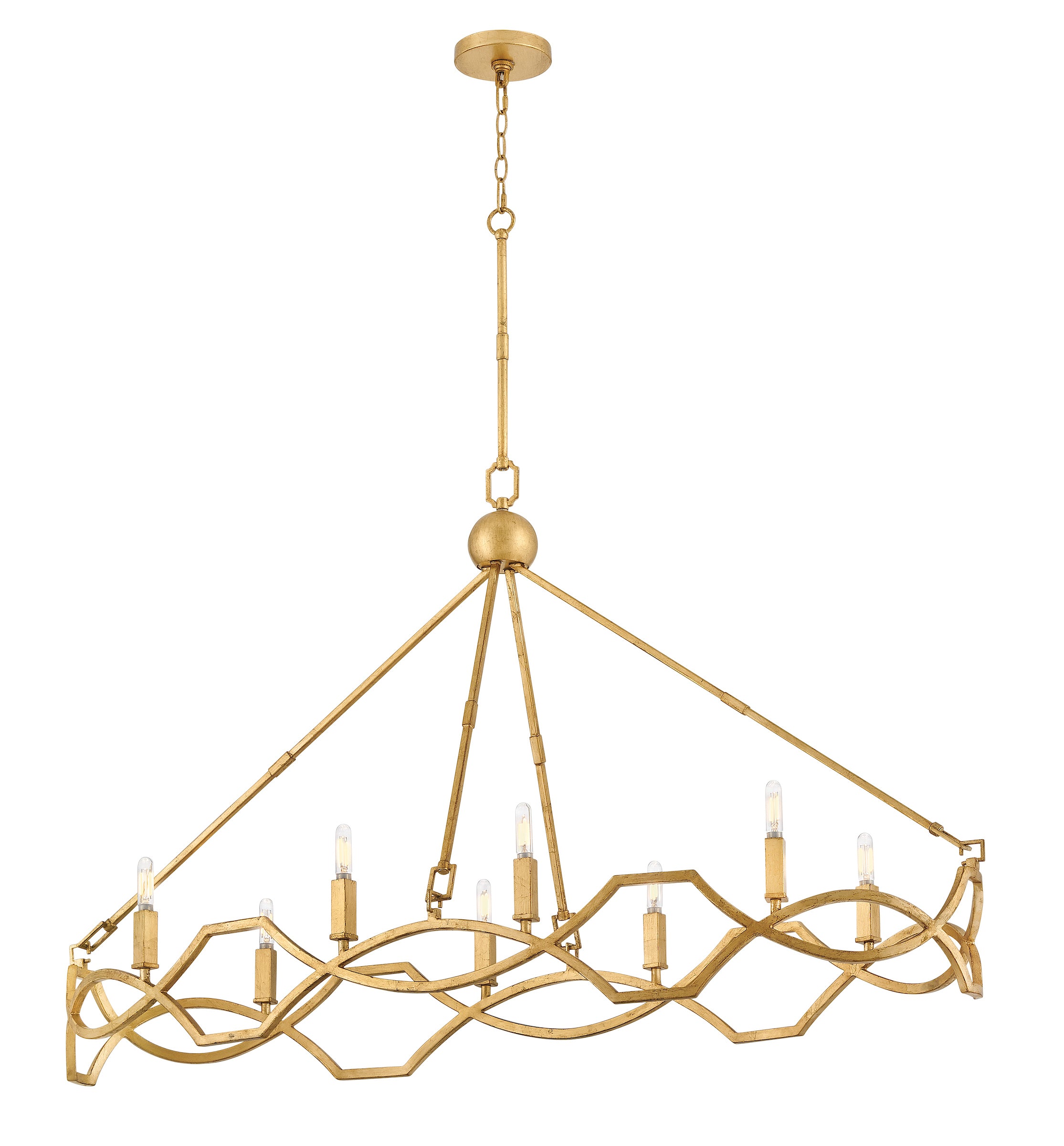 Leona Medium Eight Light Linear