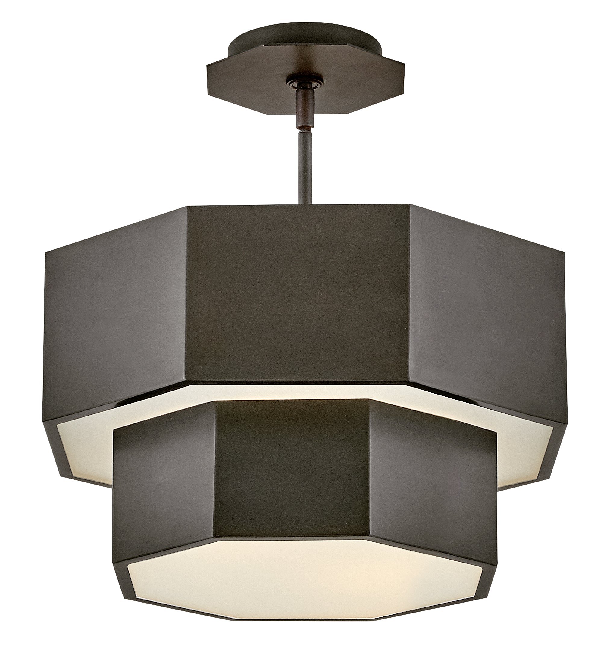 Facet Medium Convertible Flush Mount