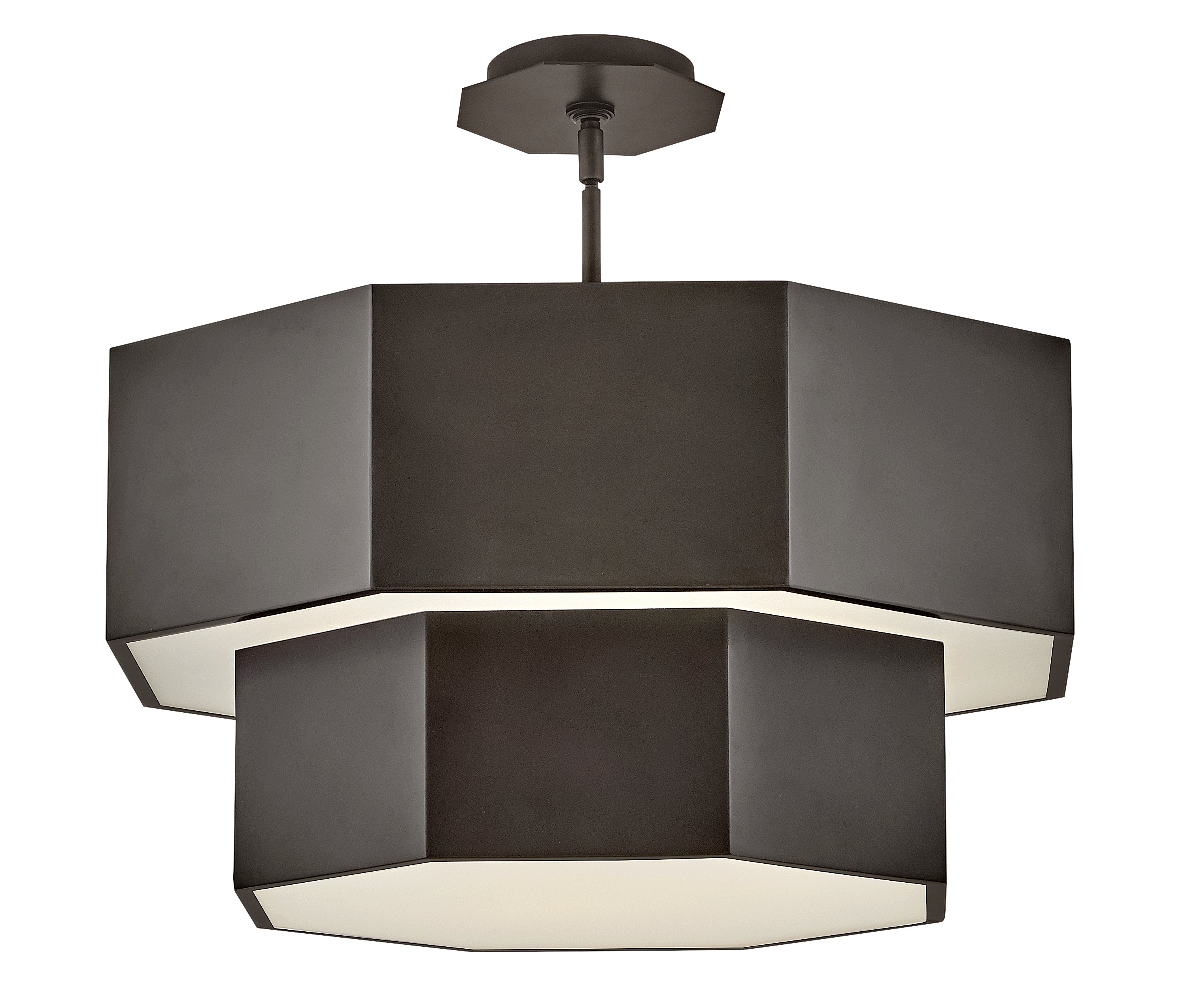 Facet Medium Convertible Chandelier