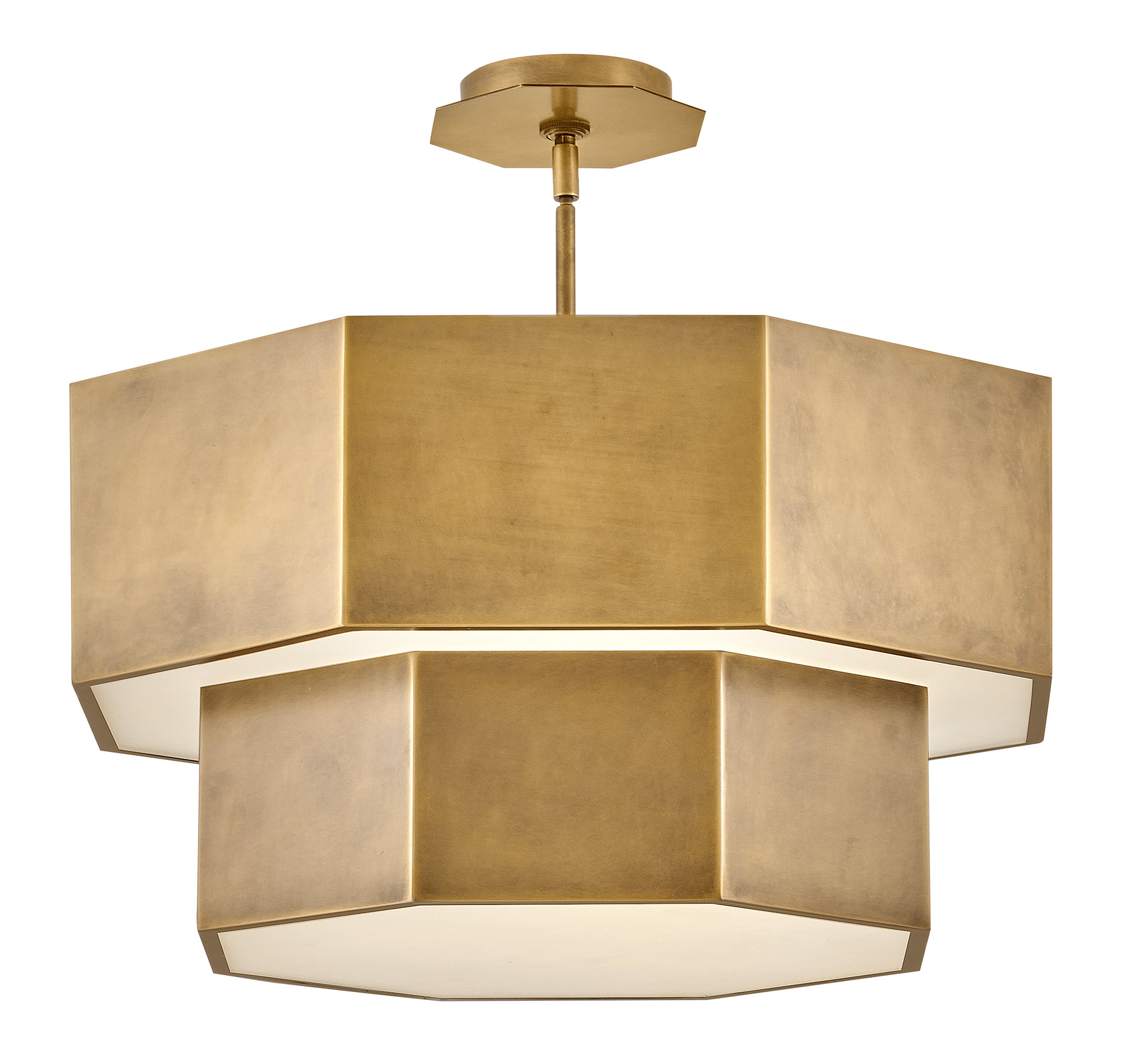 Facet Medium Convertible Chandelier
