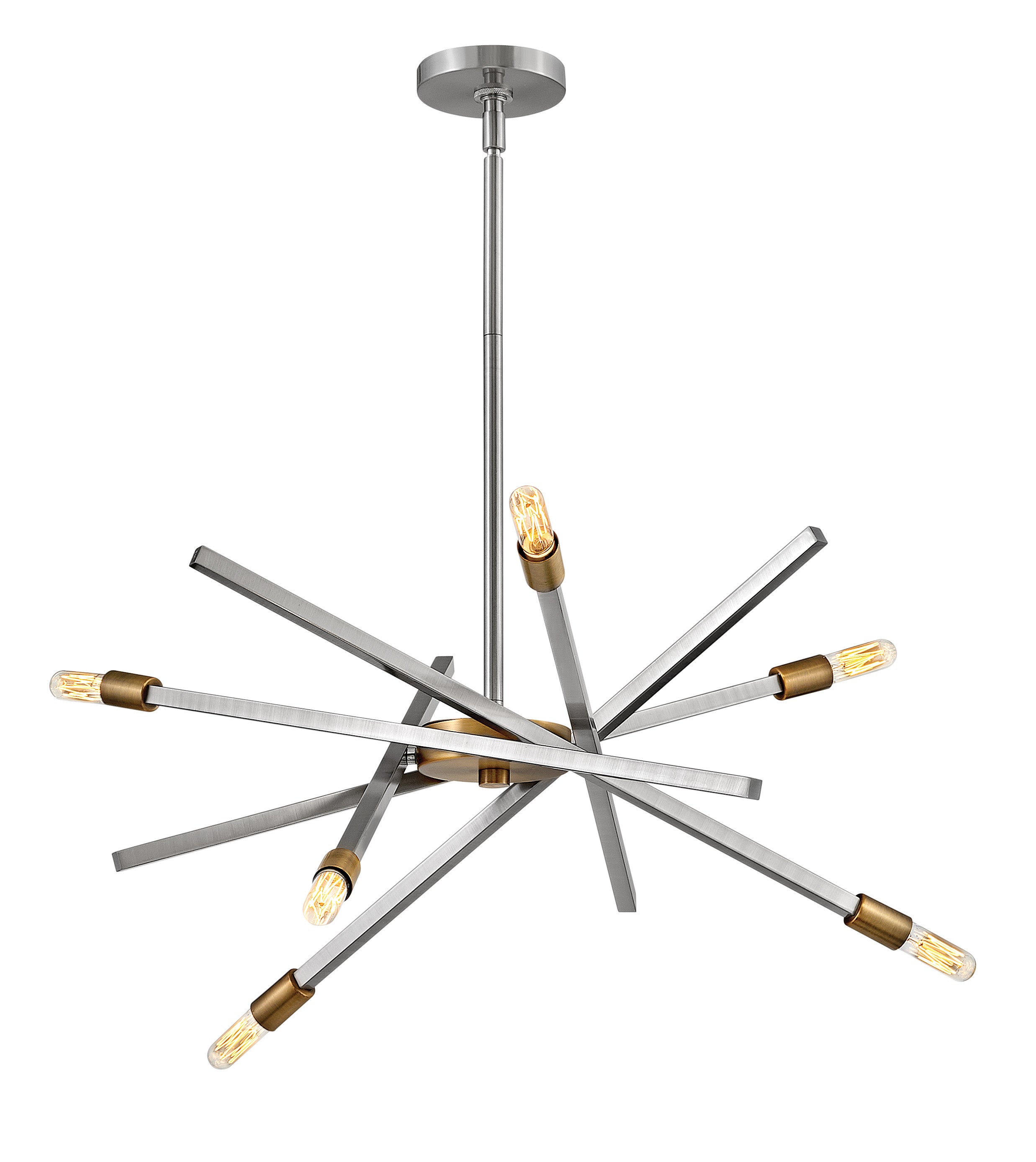 Archer Medium Adjustable Single Tier Chandelier