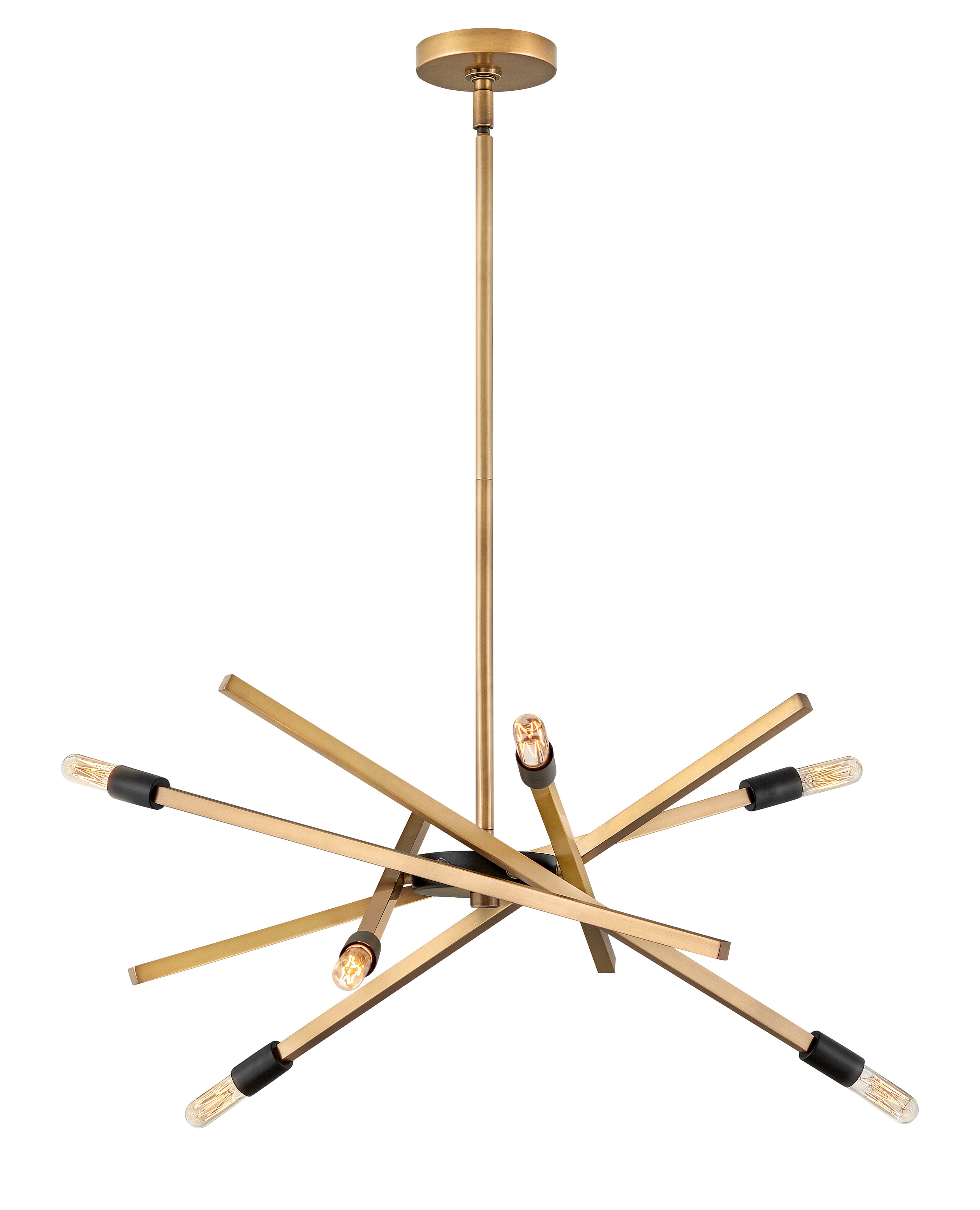 Archer Medium Adjustable Single Tier Chandelier
